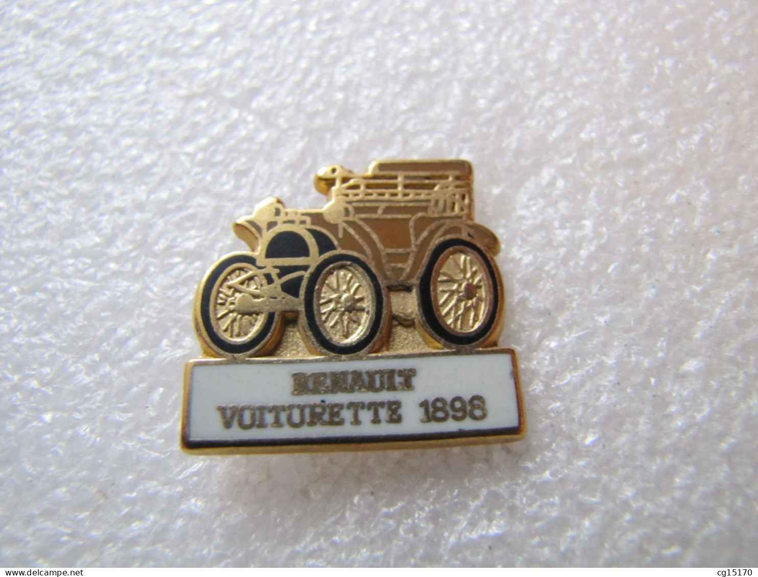 PIN'S   RENAULT   VOITURETTE 1898  Zamak  CEF - Renault