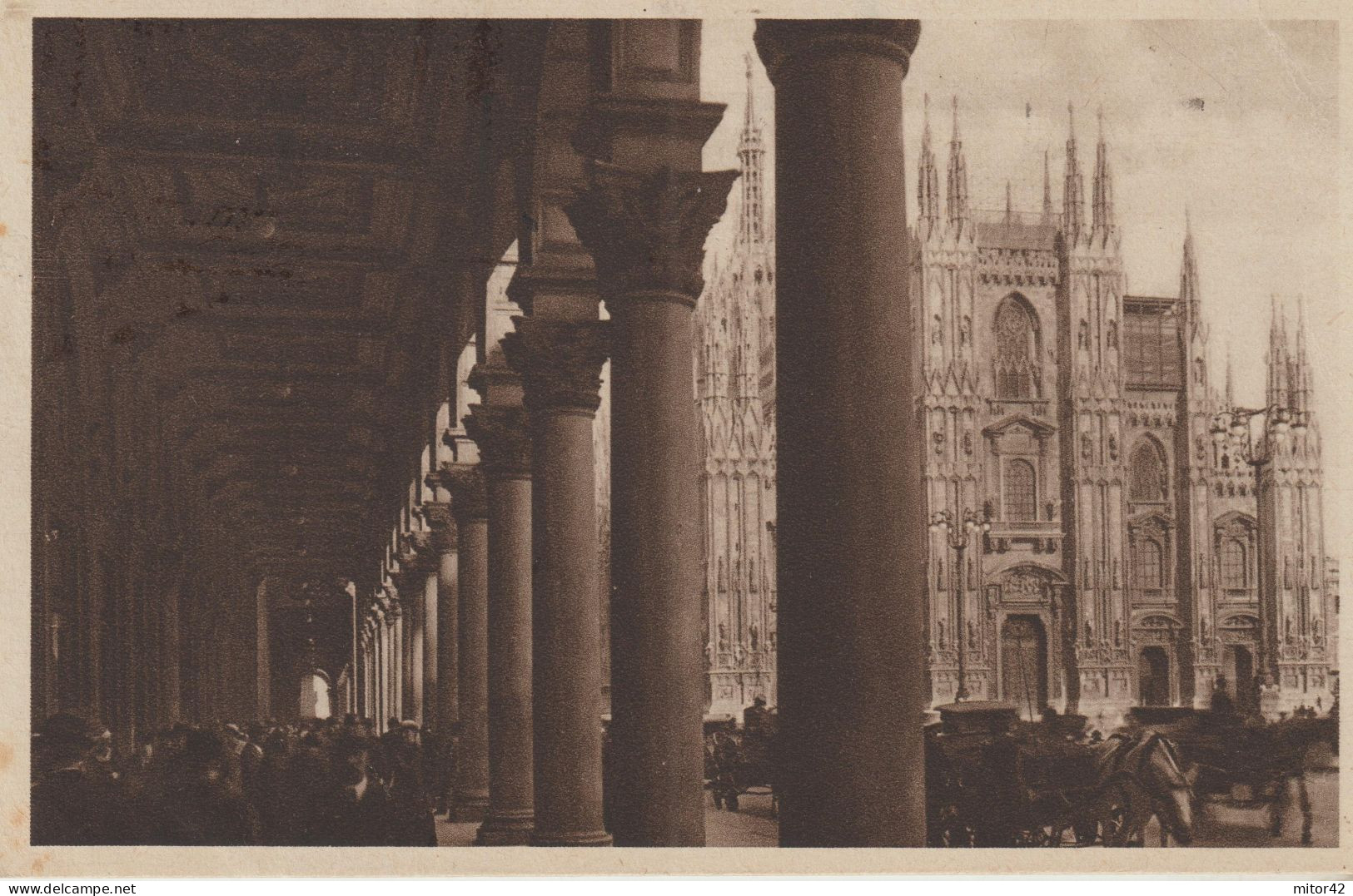 164-Milano-Lombardia-Portici Settentrionali Duomo-Francobollo Commemorativo 20c.XVII Fiera Di Milano-Annullo Targhetta - Milano (Mailand)