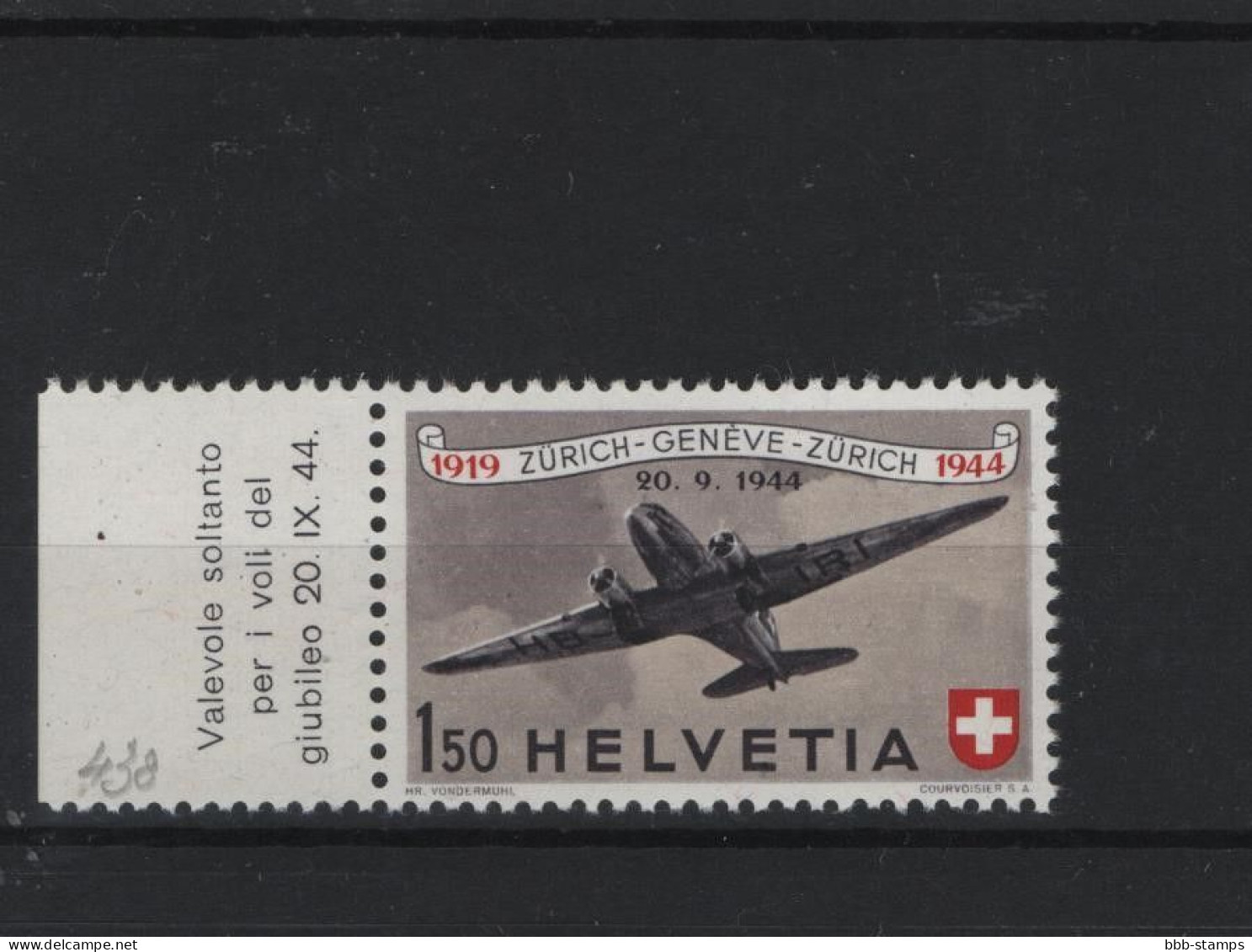Schweiz Michel Cat.No. Mnh/** 438 - Unused Stamps