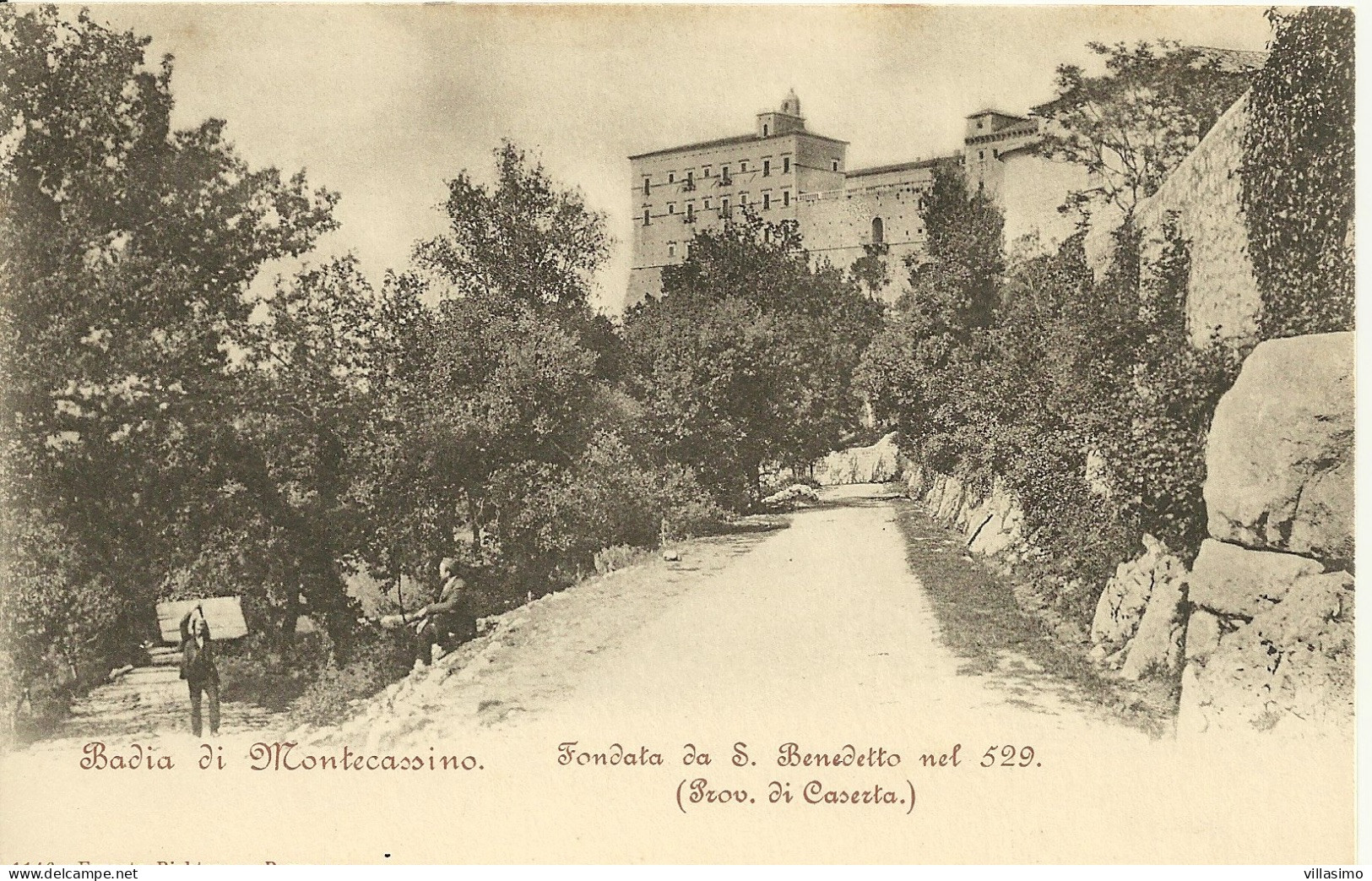 Frosinone - Montecassino (fino Al 1927 Prov. Di Caserta) - Badia Di Montecassino - Fondata Da S. Benetto Nel 529 - N.V. - Frosinone