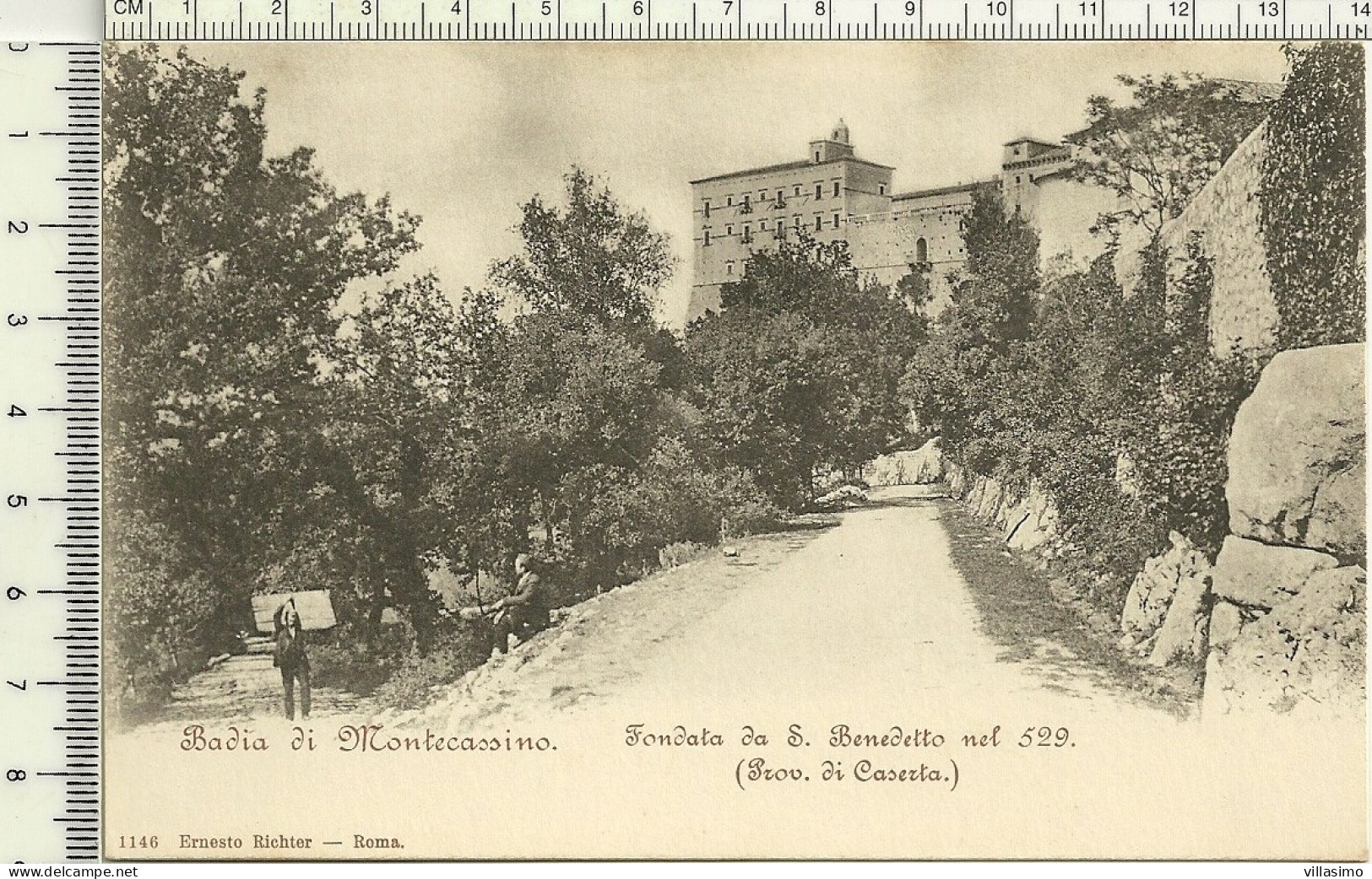 Frosinone - Montecassino (fino Al 1927 Prov. Di Caserta) - Badia Di Montecassino - Fondata Da S. Benetto Nel 529 - N.V. - Frosinone