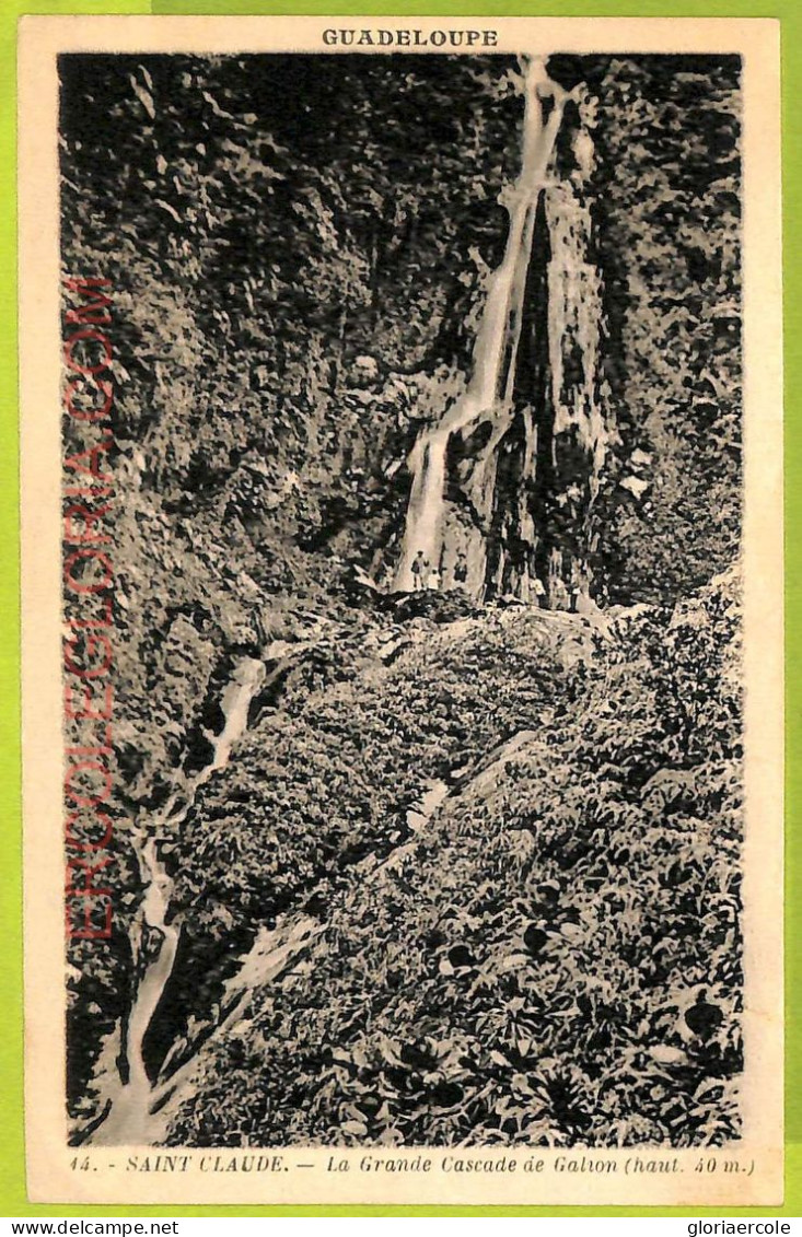 Ae9147 - GUADELOUPE -  VINTAGE  POSTCARD - Saint Claude - Other & Unclassified