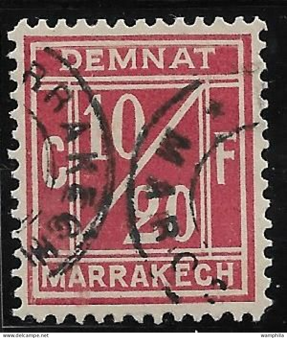 1906 Maroc Poste Locale De Demnat à Marrakech N°1. Cote 600€ - Lokale Post