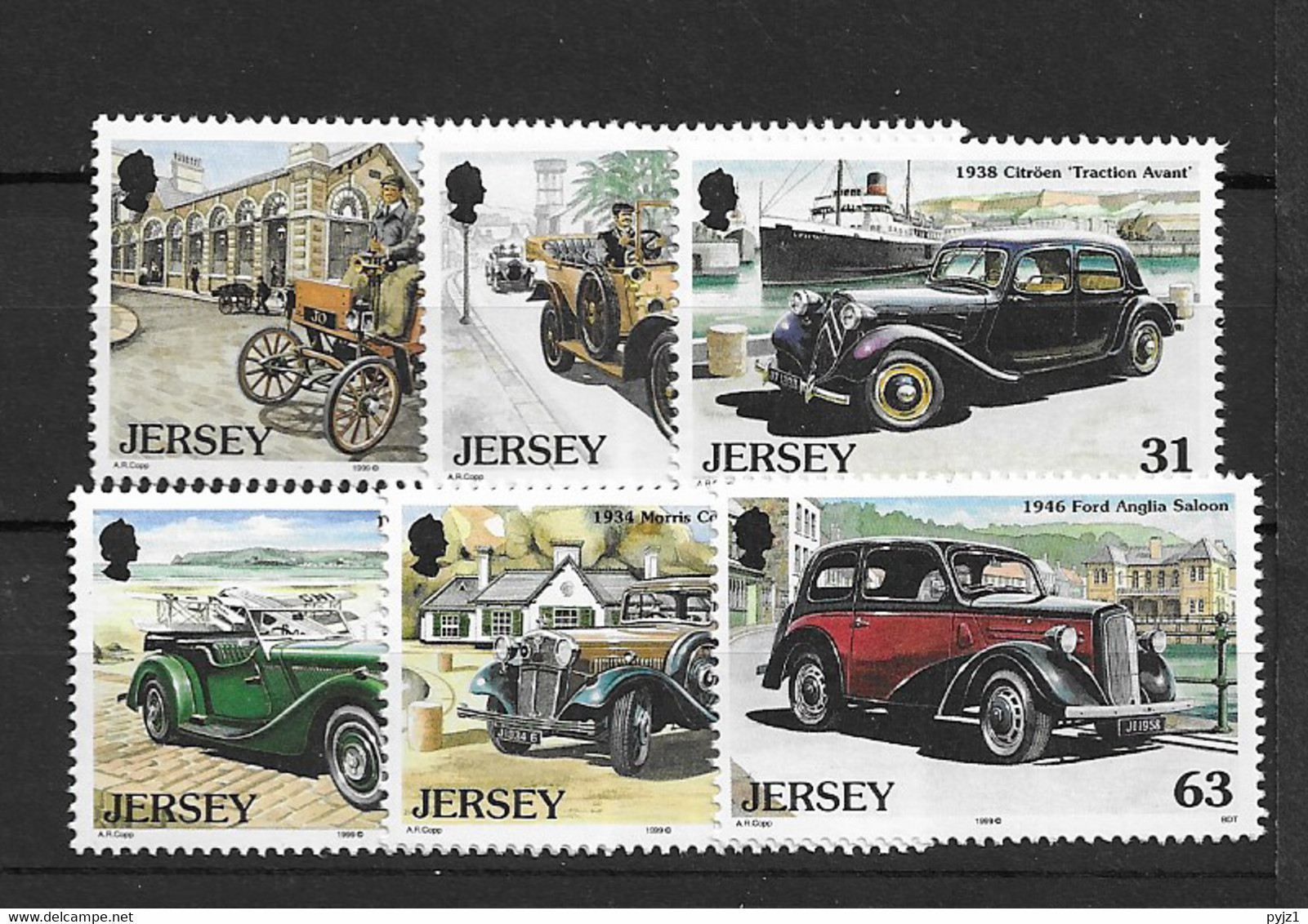 1999 MNH Jersey Mi 890--95 Postfris** - Jersey