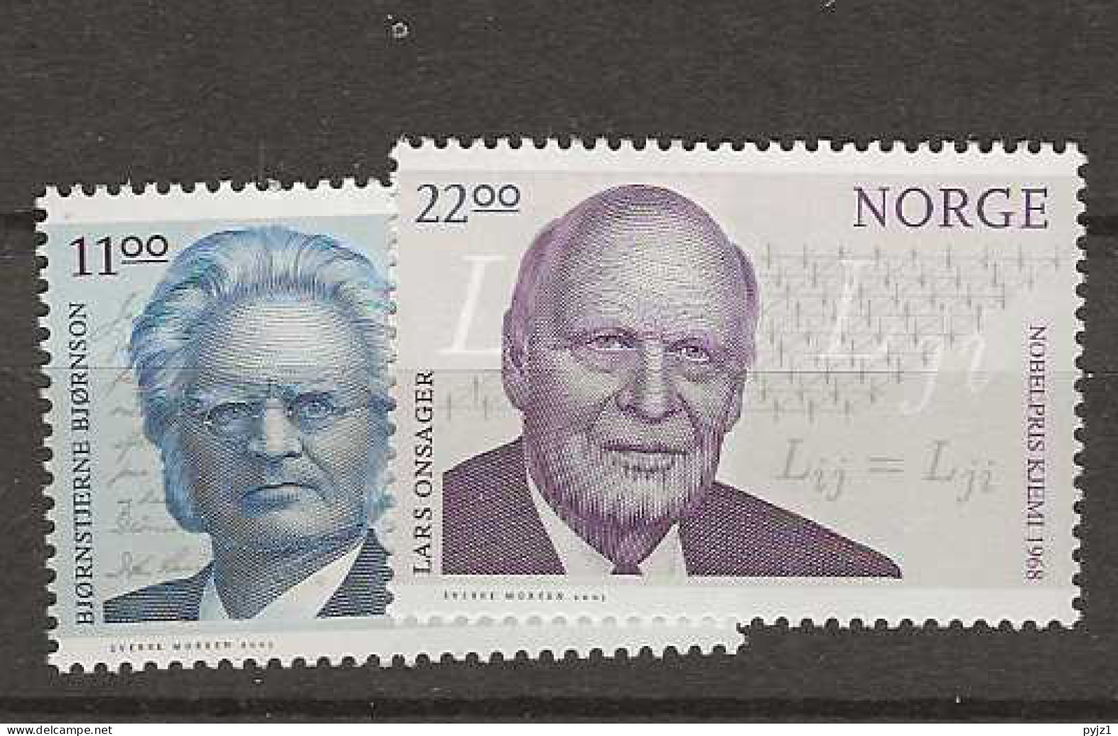 2003 MNH Norway, Mi 1482-83 Postfris** - Unused Stamps