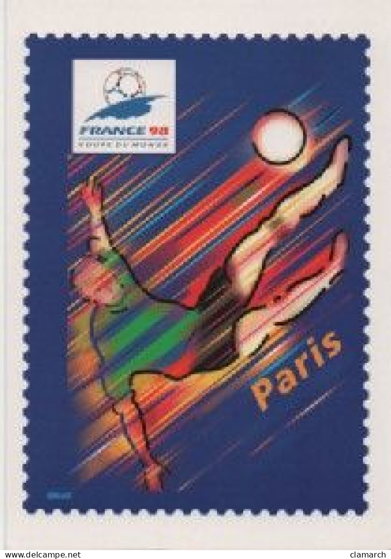 FRANCE-Entiers Postaux-Série De 8 Cartes Différentes-Coupe Du Monde De Football 1998 - Standard- Und TSC-AK (vor 1995)