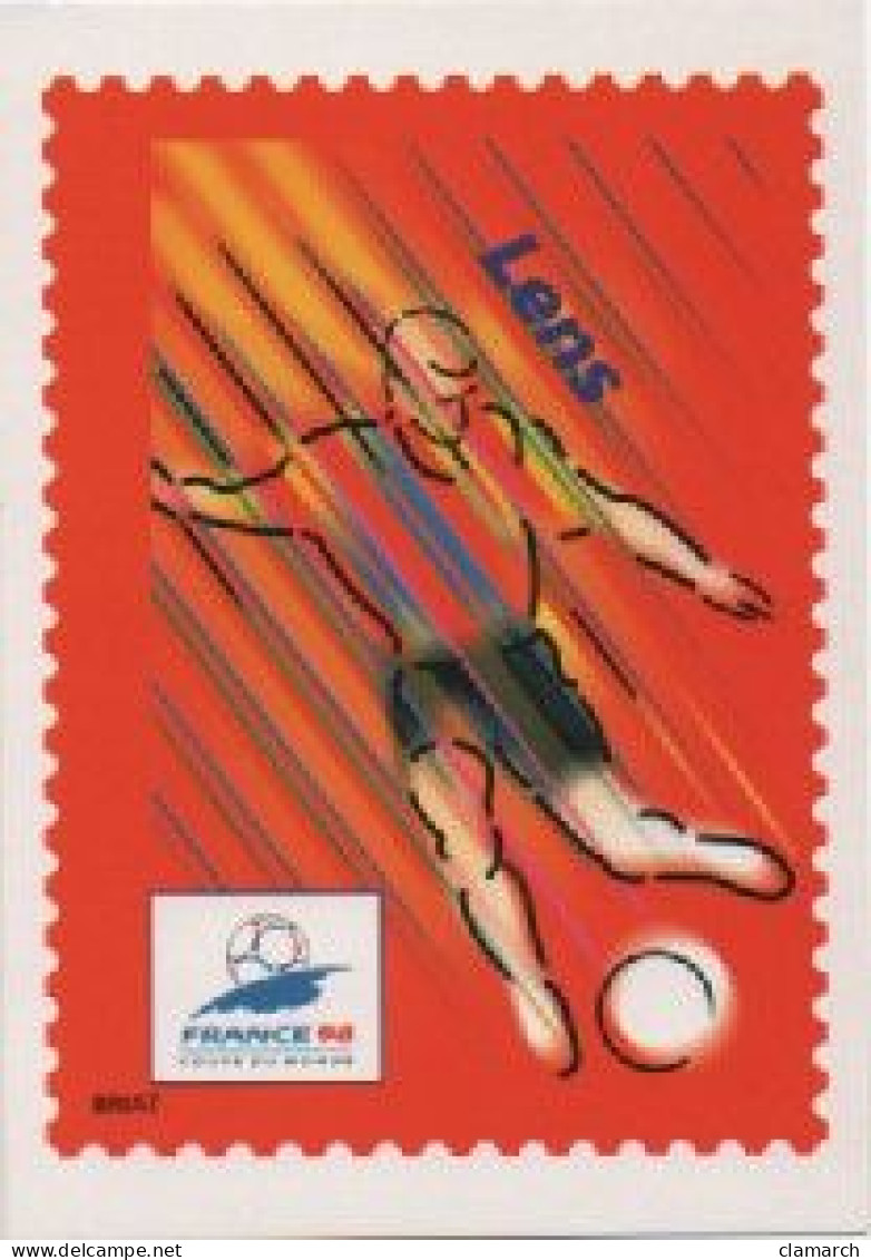 FRANCE-Entiers Postaux-Série De 8 Cartes Différentes-Coupe Du Monde De Football 1998 - Standard- Und TSC-AK (vor 1995)