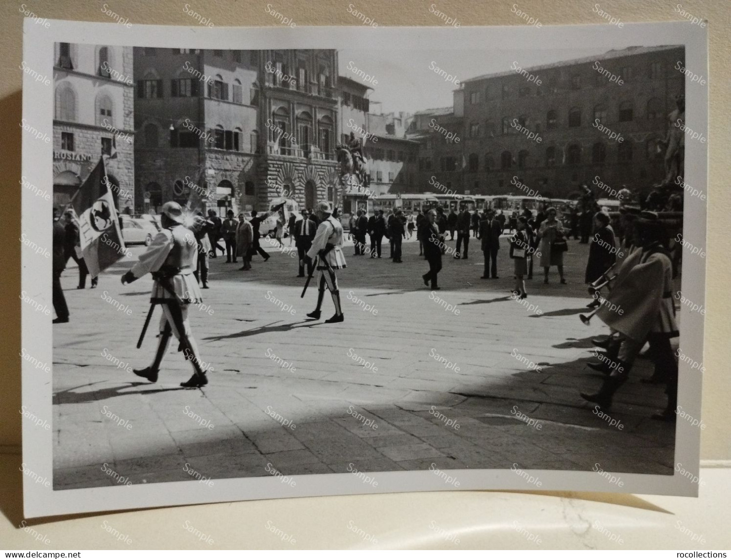 Italy Photo Italia Foto Da Identificare FIRENZE Piaazza Della Signoria 1969 - Europa
