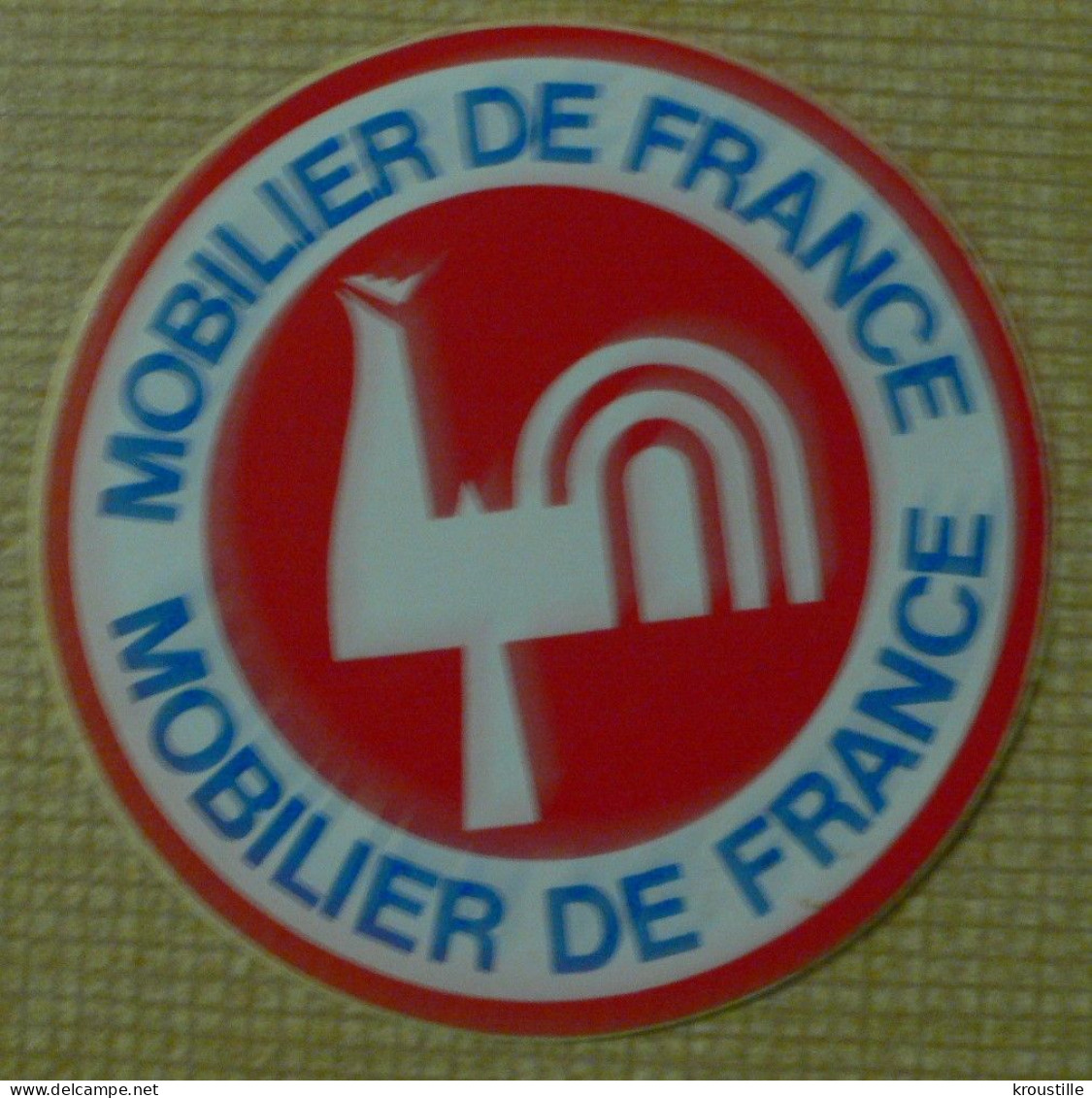 AUTOCOLLANT MOBILIER DE FRANCE - COQ - Aufkleber