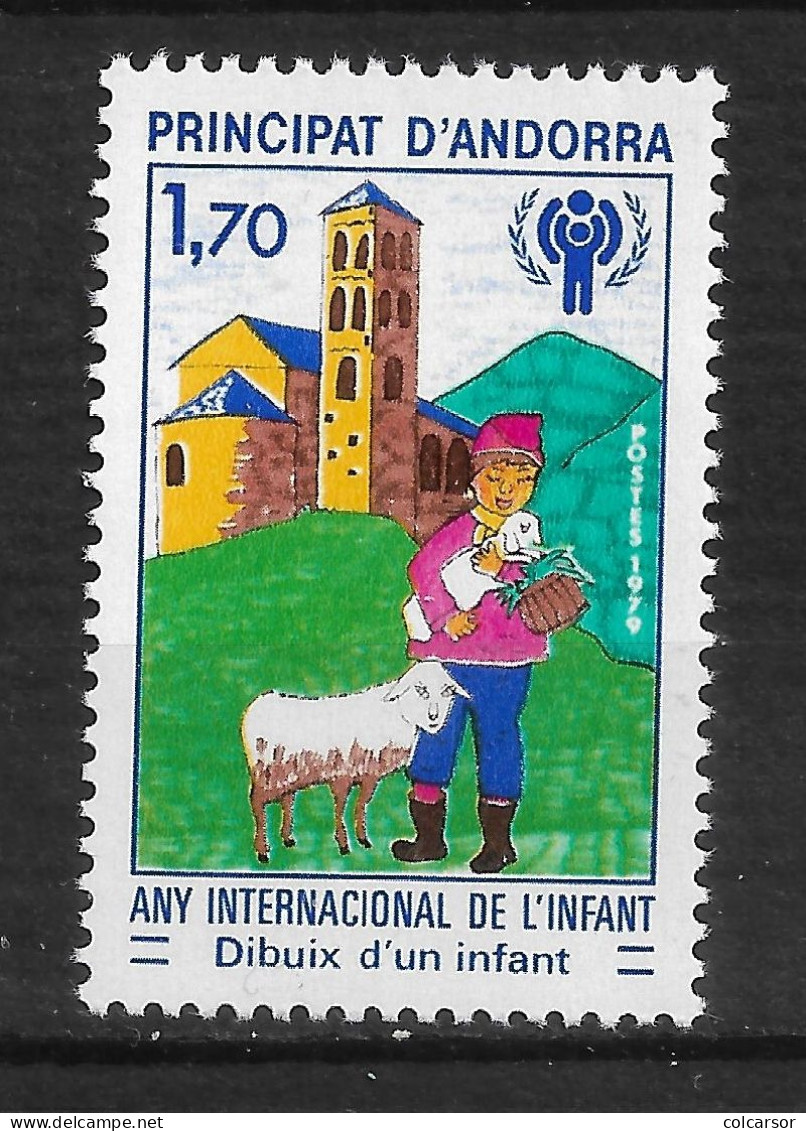 ANDORRE FRANÇAIS N° 279  "  ANNÉE INTER DE L'ENFANT " - Nuovi