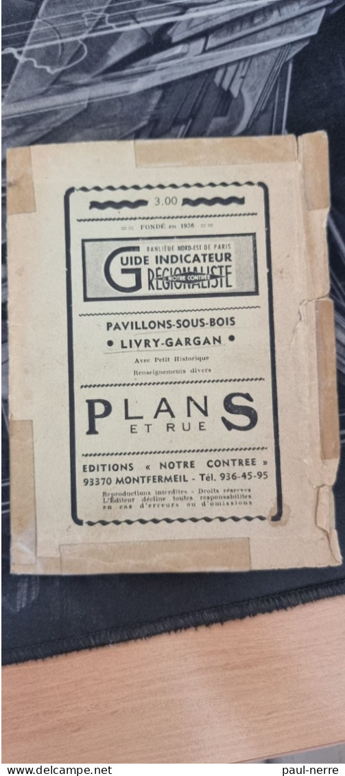 Plans Et Rue De PAVILLONS SOUS BOIS - état - Other & Unclassified