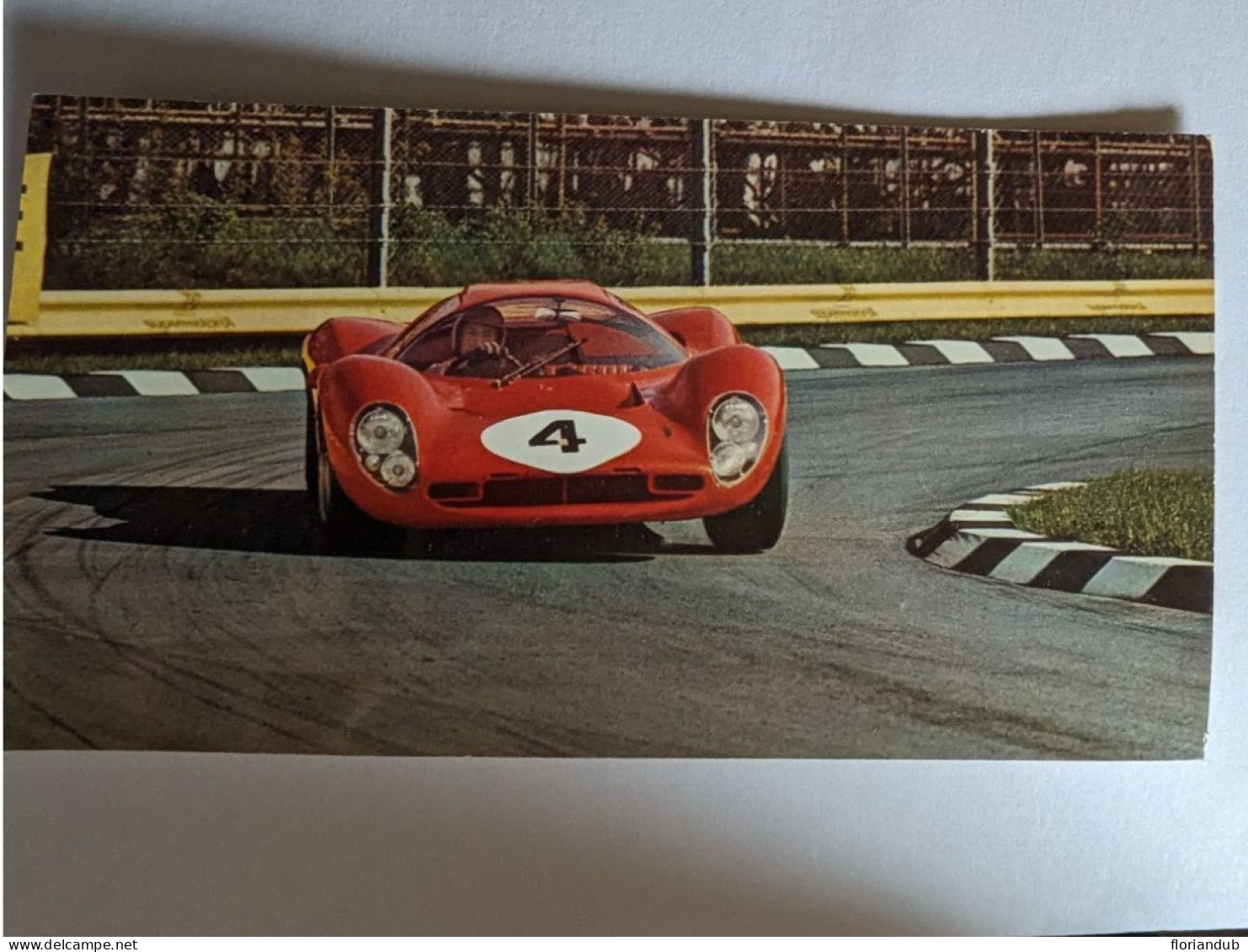 CP - Ferrari P4 Photo L'auto Journal Cadeau Bières Vega - Le Mans