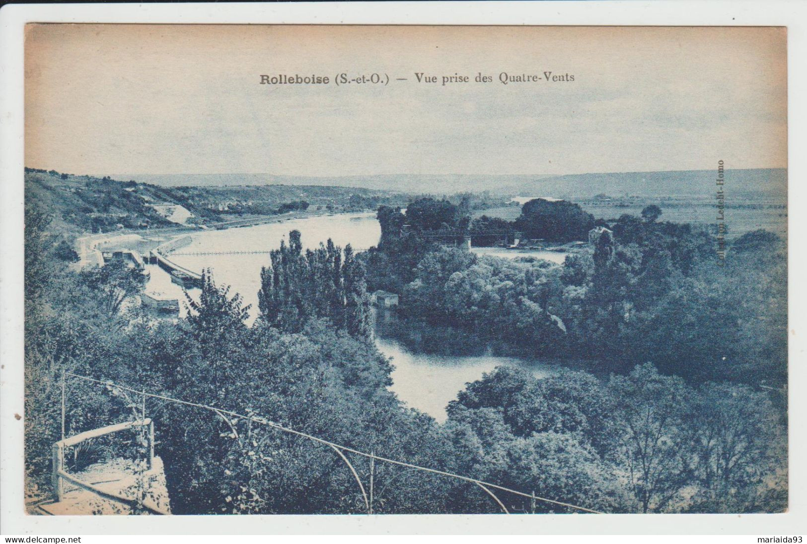 ROLLEBOISE - YVELINES - VUE PRISE DES QUATRE VENTS - Autres & Non Classés