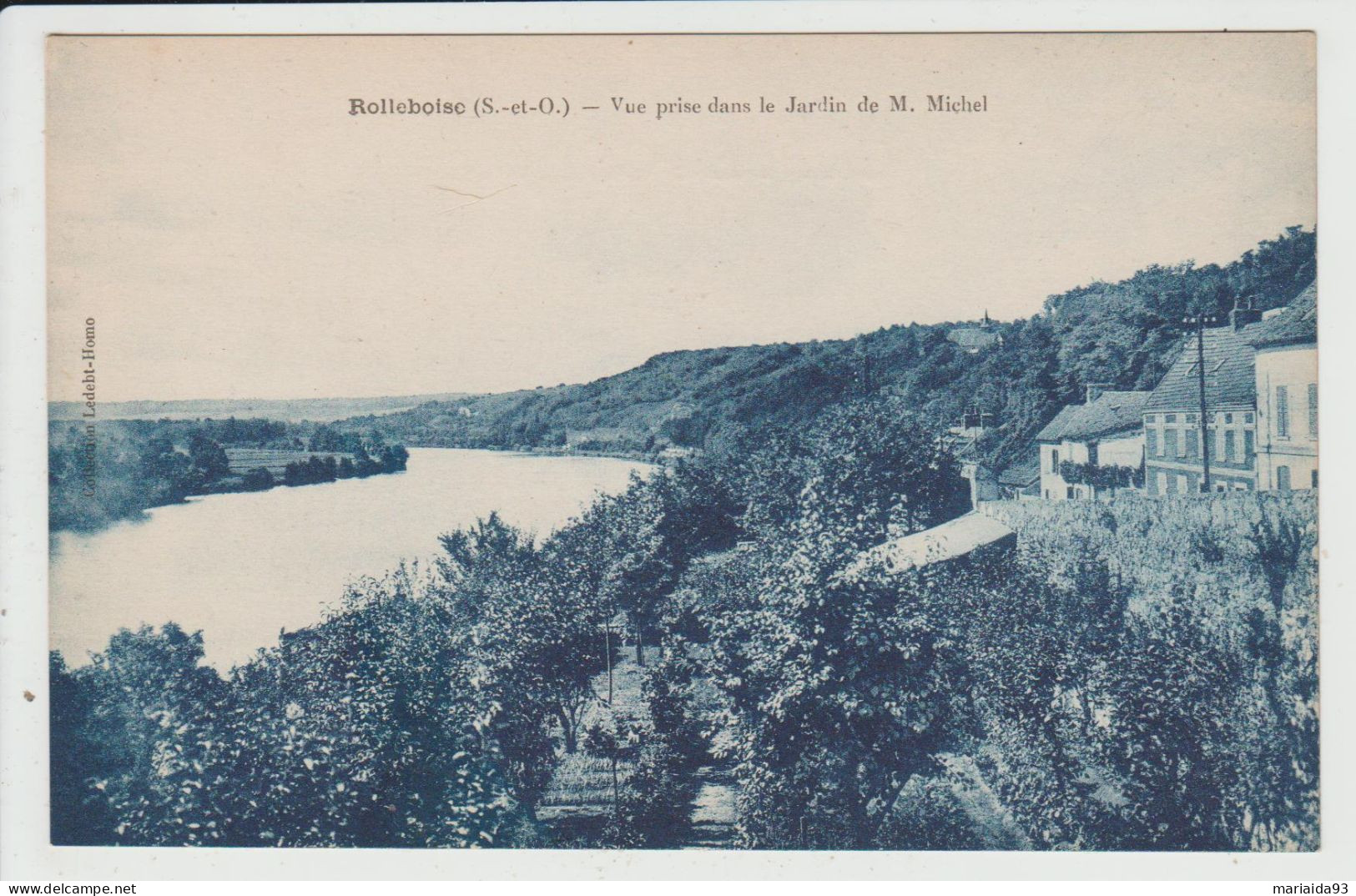 ROLLEBOISE - YVELINES - VUE PRISE DANS LE JARDIN DE M. MICHEL - Autres & Non Classés