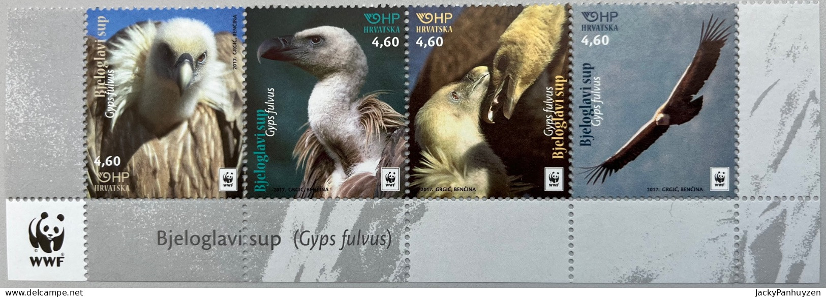 WWF 2017 : CROATIA - Birds -  MNH ** - Ungebraucht