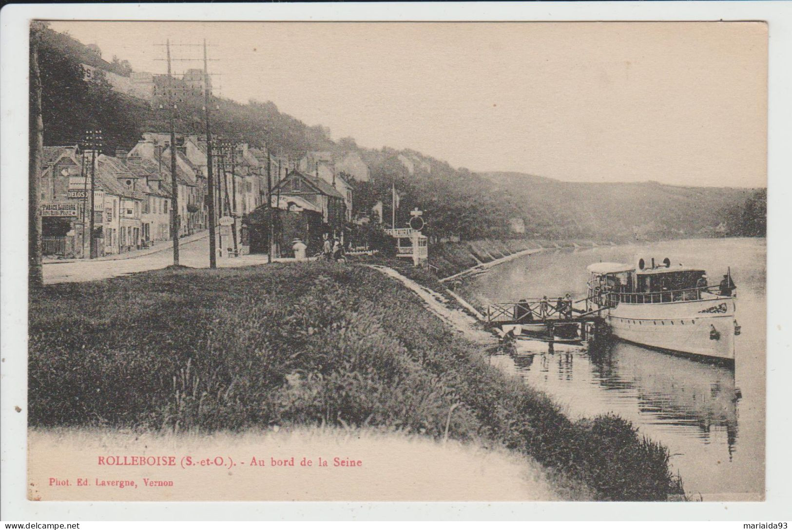 ROLLEBOISE - YVELINES - AU BORD DE LA SEINE - Autres & Non Classés