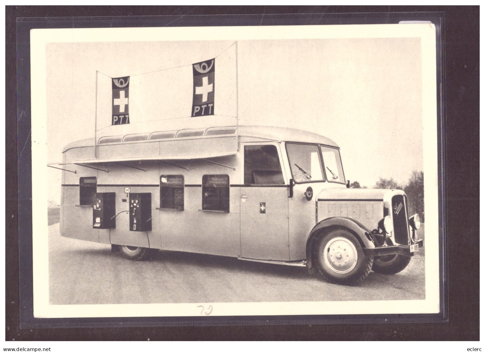 GRÖSSE 10x15cm - GLARUS - LANDSGEMEINDE 1937 - AUTOMOBIL POSTBUREAU - TB - Glaris Norte