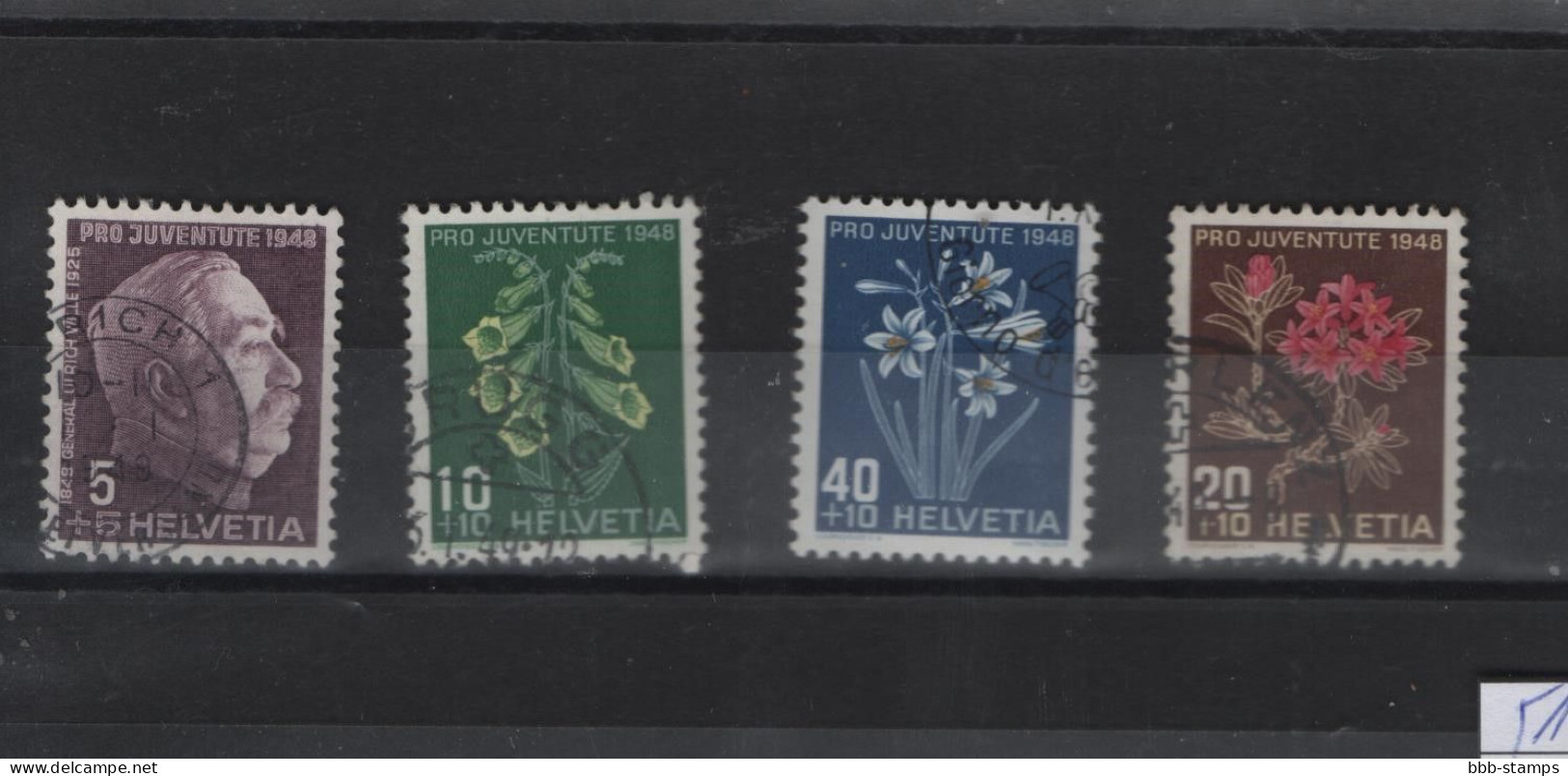 Schweiz Michel Cat.No. Used 514/517 - Used Stamps