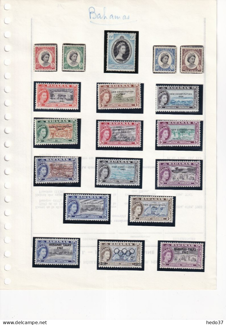 Bahamas - Collection 1960/1989 - Neuf ** Sans Charnière - Cote Yvert 1130 € - TB - Bahamas (1973-...)