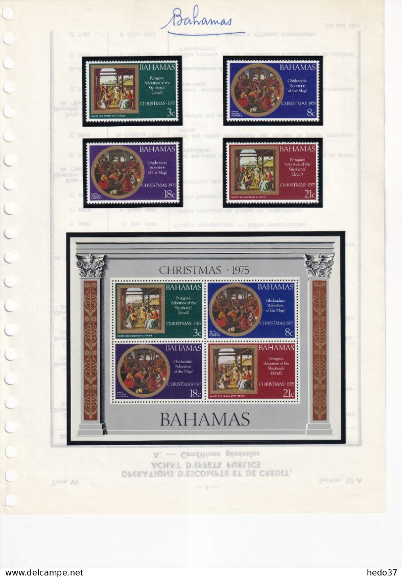 Bahamas - Collection 1960/1989 - Neuf ** sans charnière - Cote Yvert 1130 € - TB