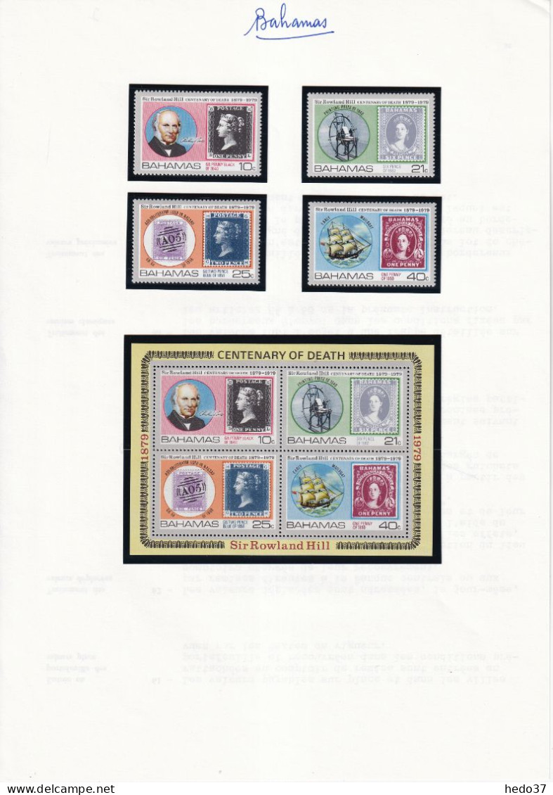 Bahamas - Collection 1960/1989 - Neuf ** sans charnière - Cote Yvert 1130 € - TB