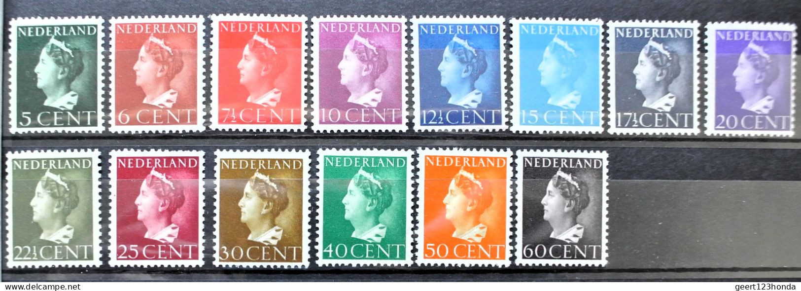 NIEDERLANDE 1940/46 " KONINGIN WILHELMINA" Michelnr 3411/350-449/452 Sehr Schon Postfrisch € 30,00 - Unused Stamps