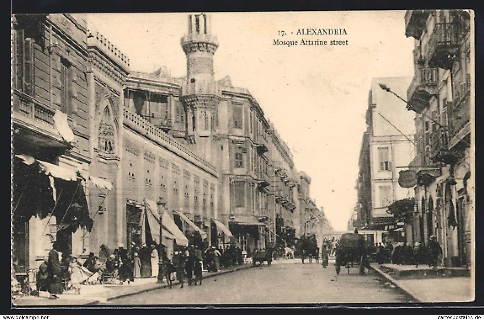 CPA Alexandria, Mosque Attarine Street  - Autres & Non Classés