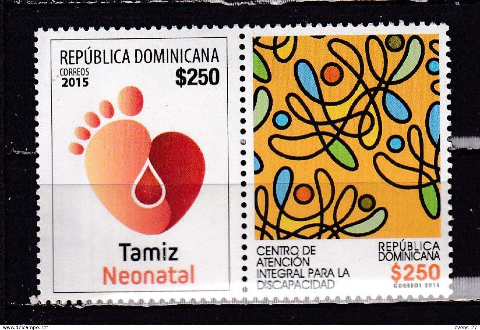 DOMINICAN REPUBLIC 2015-MEDICAL CENTRES-MNH, - Dominicaine (République)