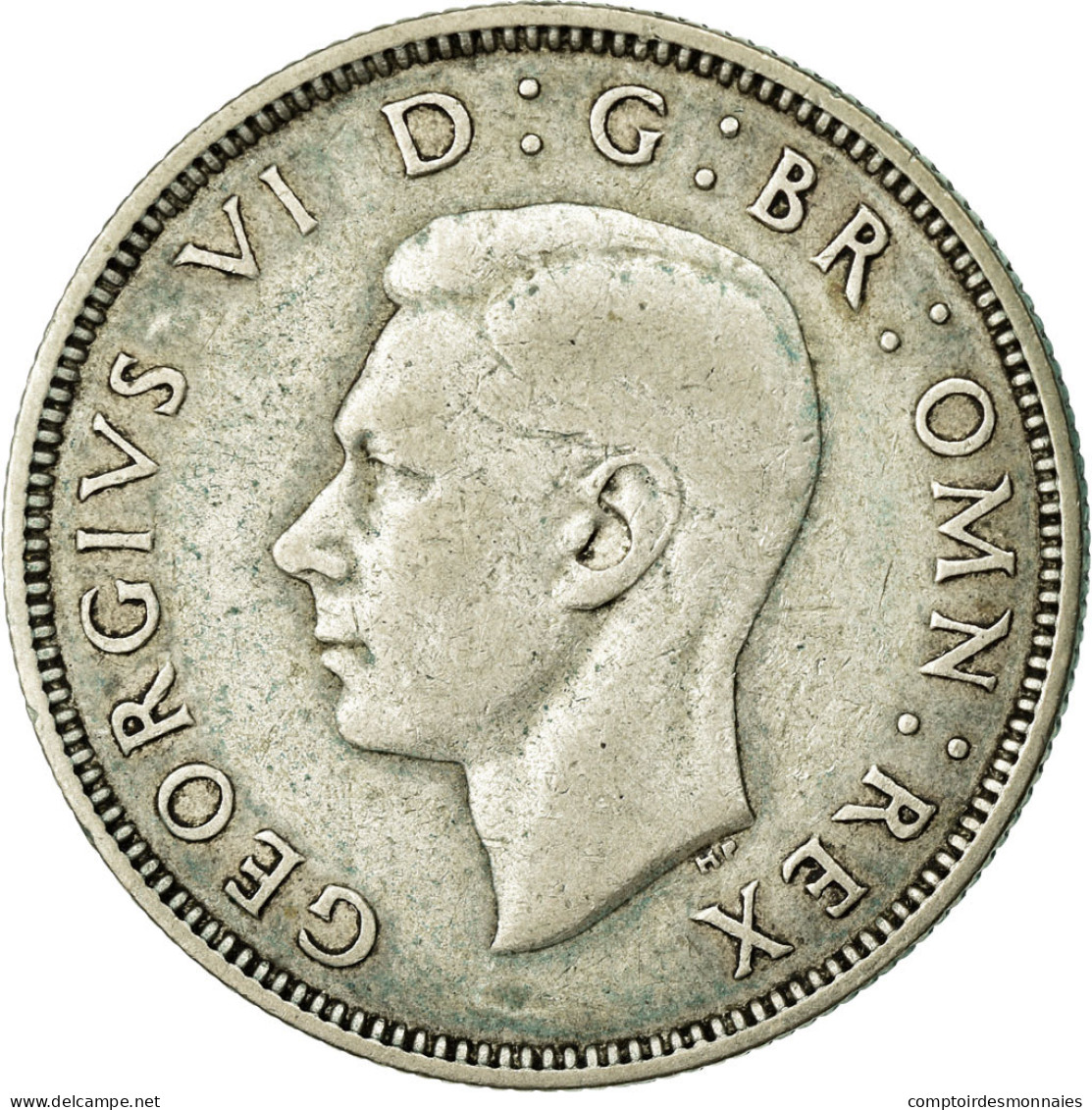 Monnaie, Grande-Bretagne, George VI, Florin, Two Shillings, 1939, TTB, Argent - J. 1 Florin / 2 Schillings