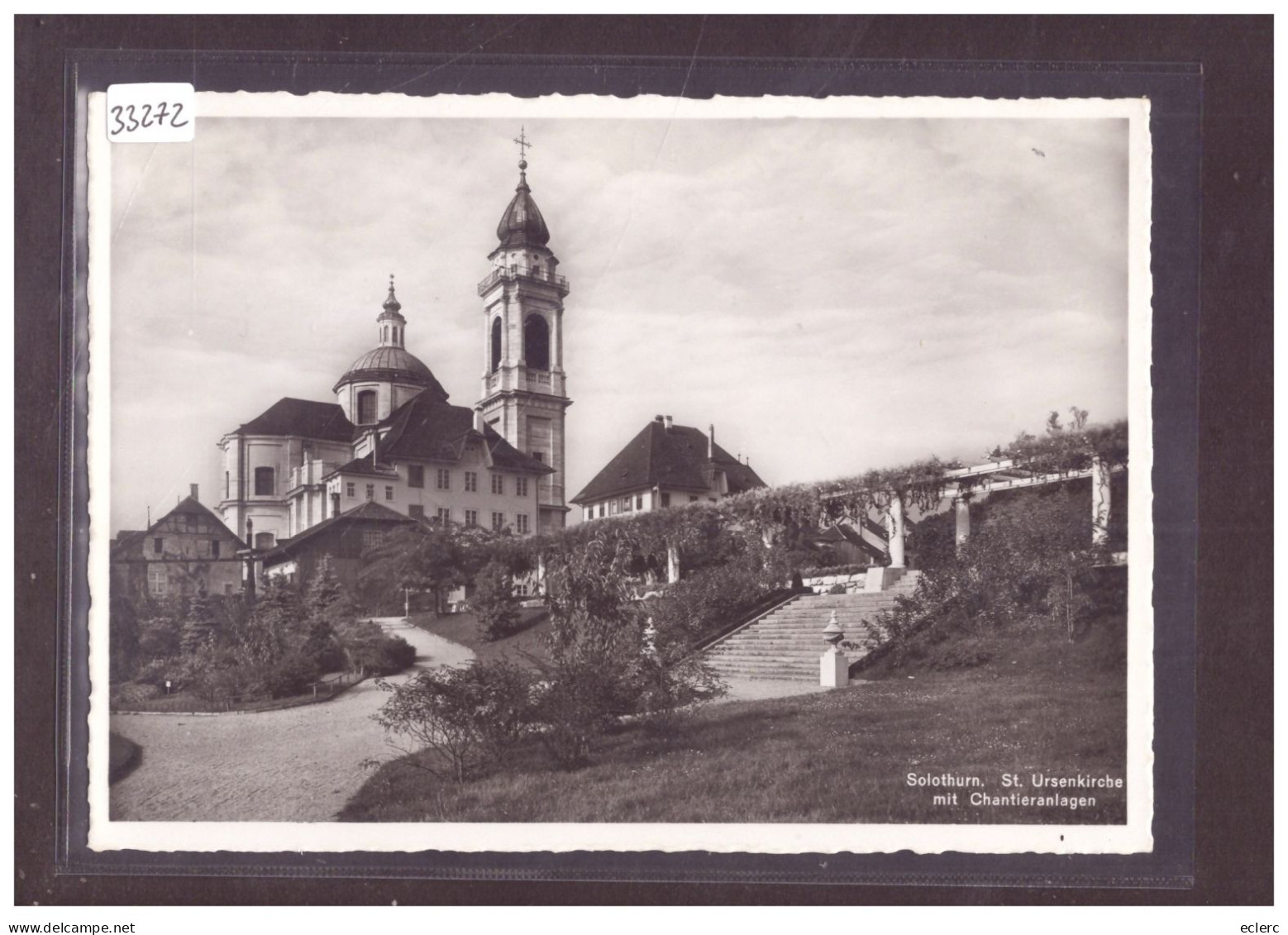 GRÖSSE 10x15cm - SOLOTHURN - ST URSENKIRCHE - TB - Soleure