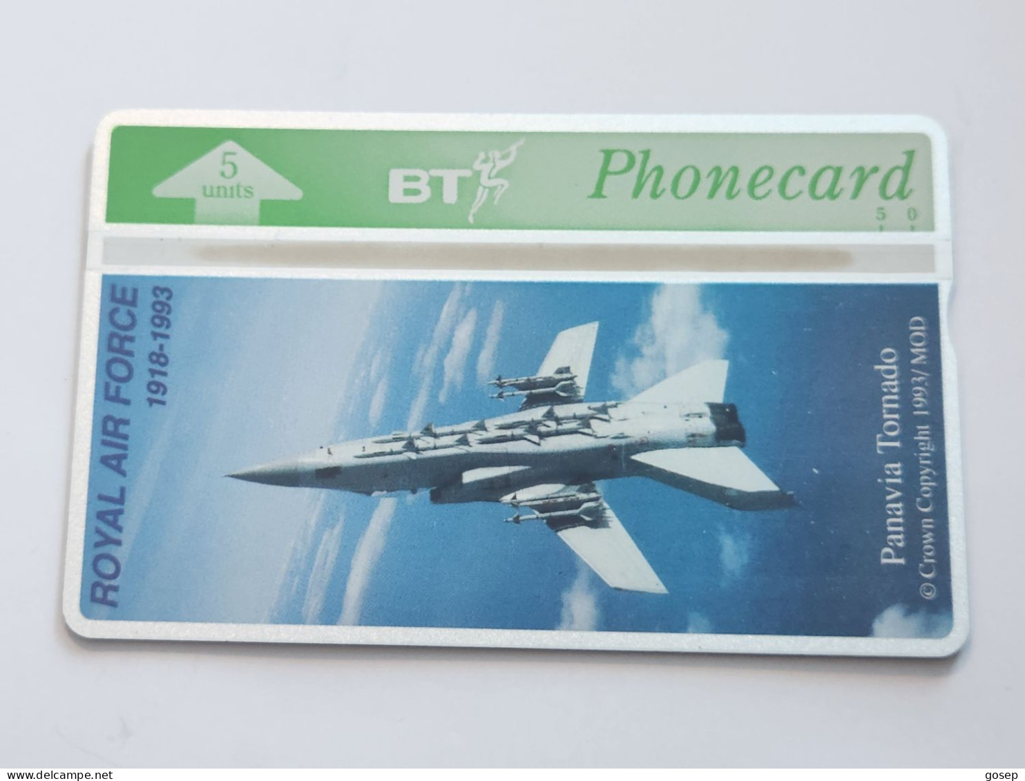 United Kingdom-(BTG-213)-RAF 1918-1993-(3)-panavia-(213)(5units)(309G84322)(tirage-600)-price Cataloge-10.00£-mint - BT Allgemeine