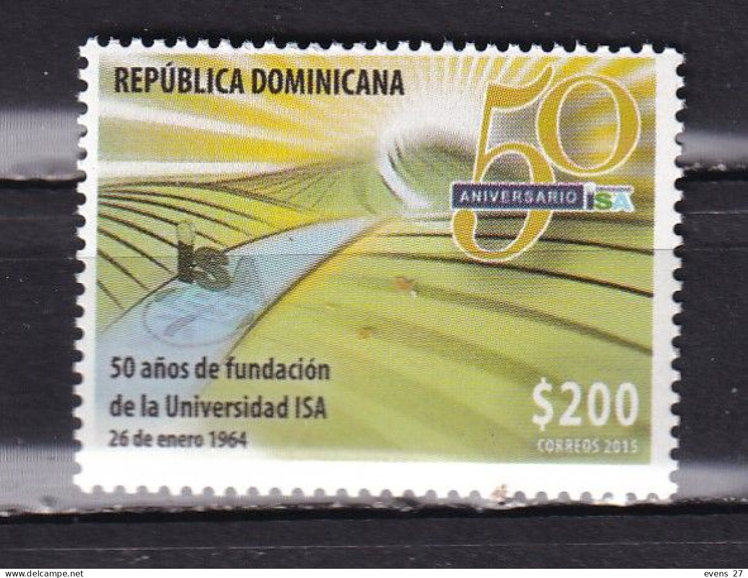 DOMINICAN REPUBLIC 2015-UNIVERSITY EDUCATION-MNH, - Repubblica Domenicana