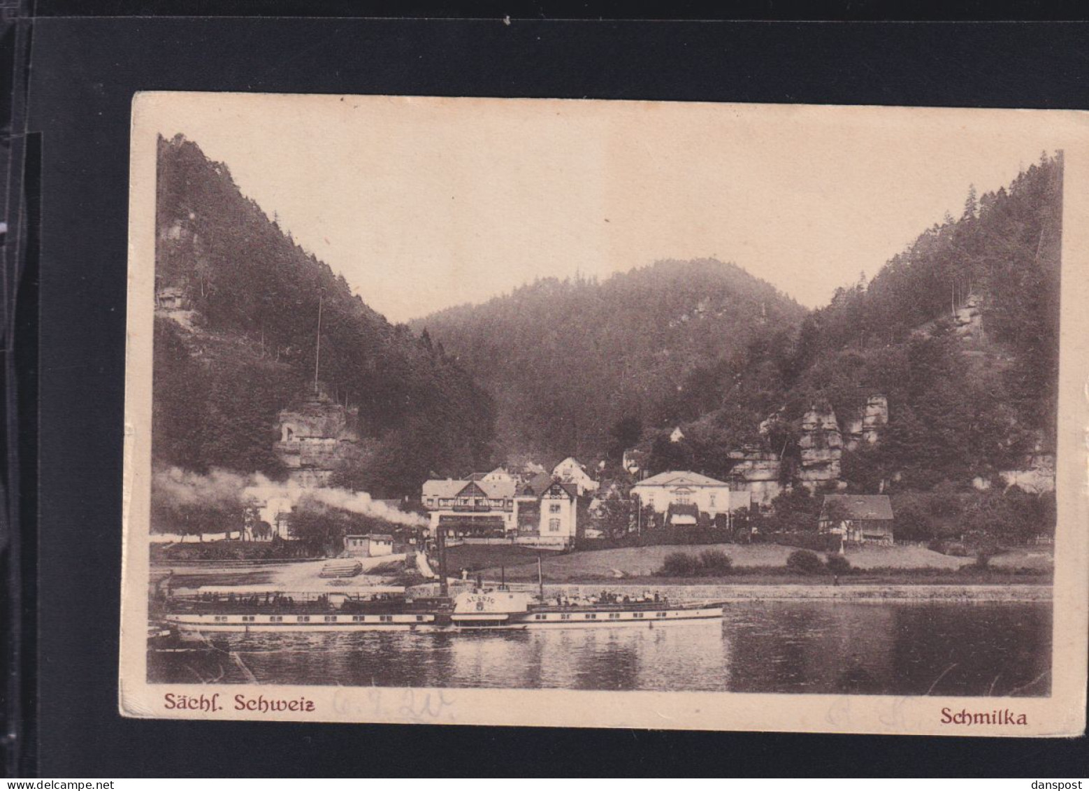 Dt. Reich AK Schmilka 1920 - Bad Schandau