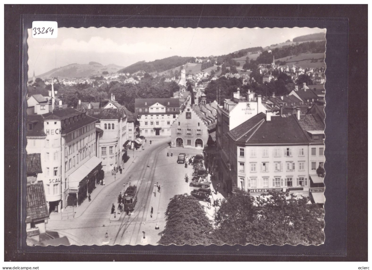 GRÖSSE 10x15cm - ST GALLEN - THEATERPLATZ - TRAMWAY - TB - St. Gallen