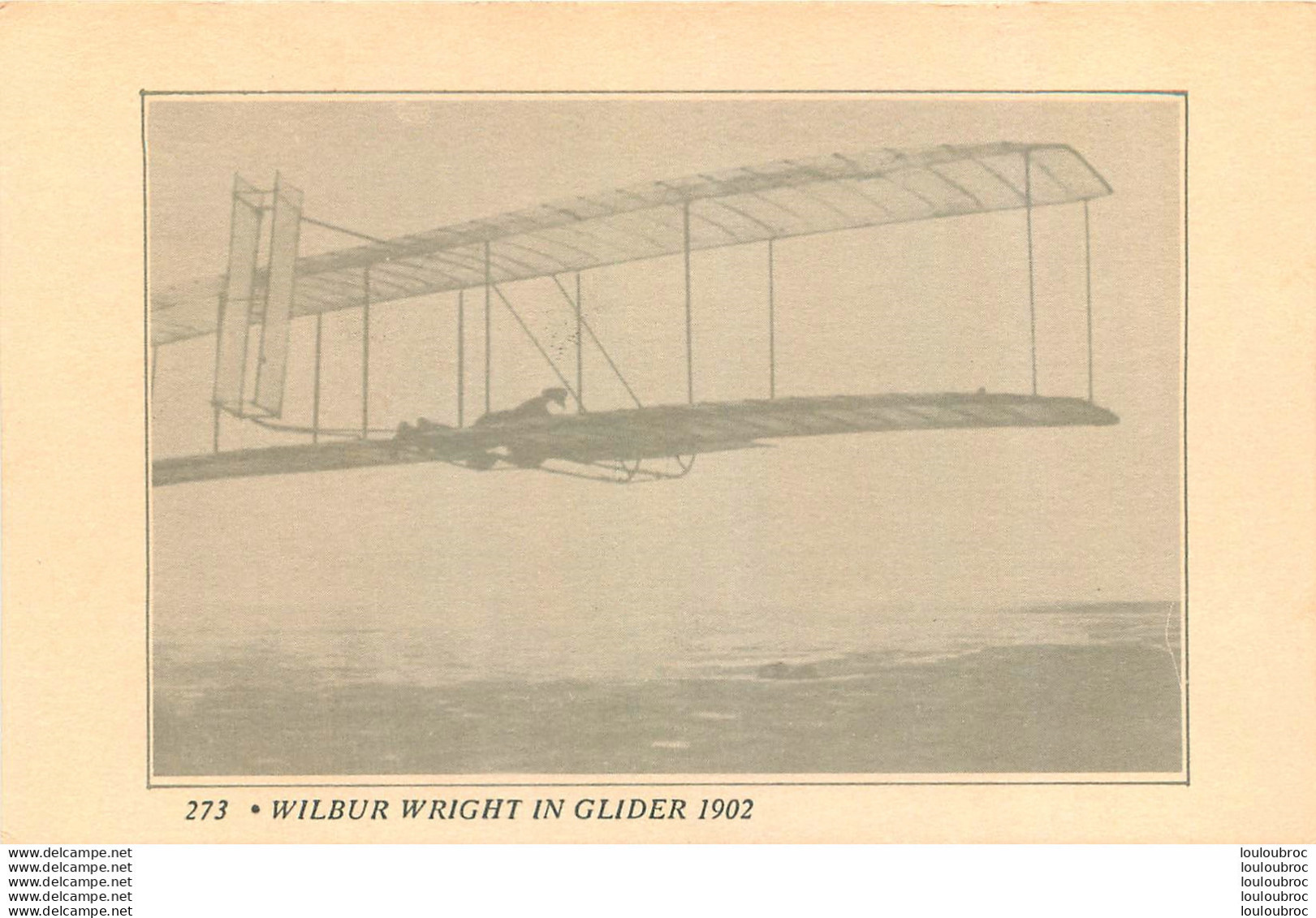 WILBUR WRIGHT IN GLIDER 1902 - ....-1914: Précurseurs