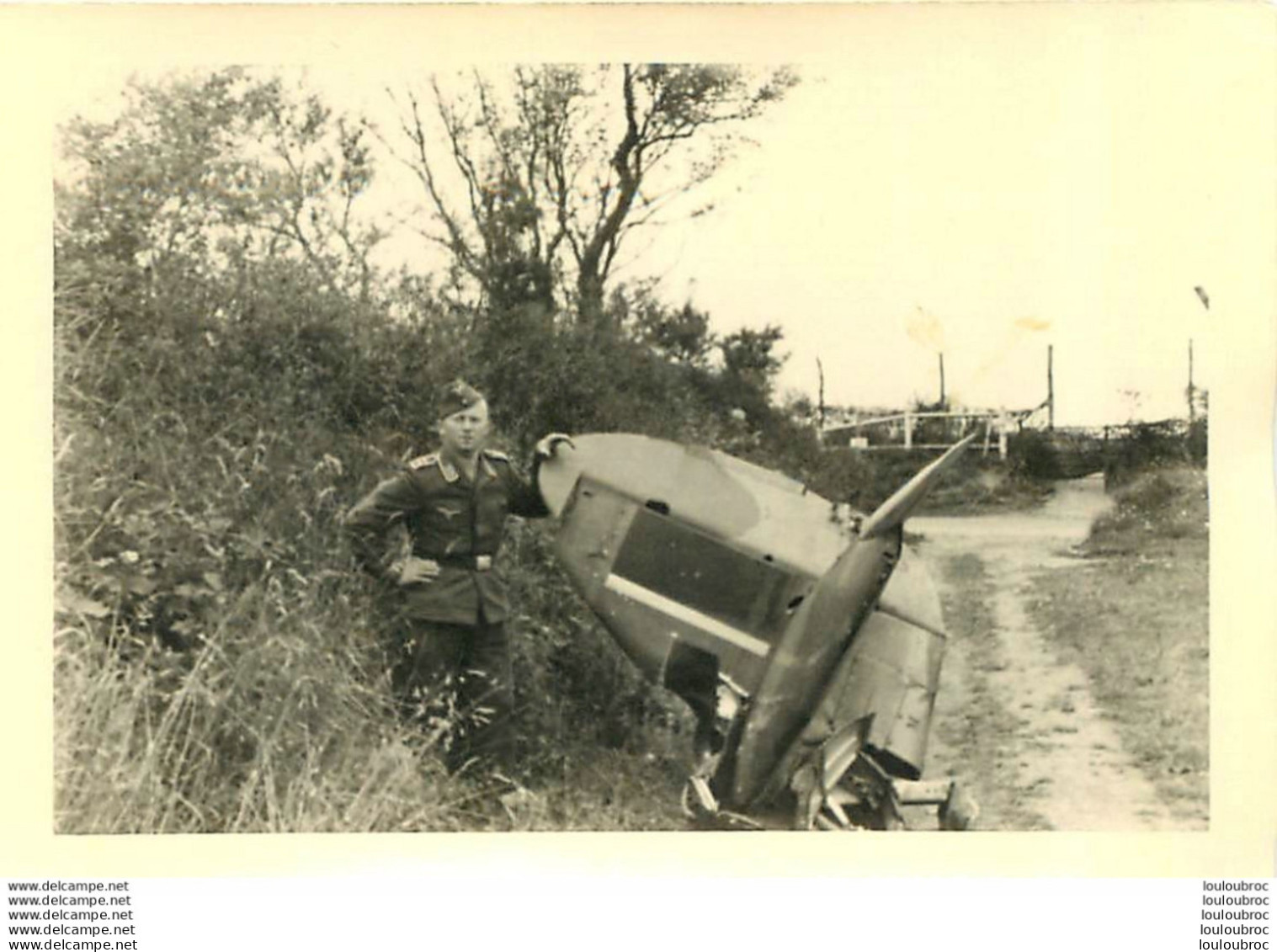 PHOTO ORIGINALE ALLEMANDE  RAID DE DIEPPE OPERATION JUBILEE 19/08/1942 PLAGE DE PUYS APRES LES COMBATS REF 1 - Guerra, Militares