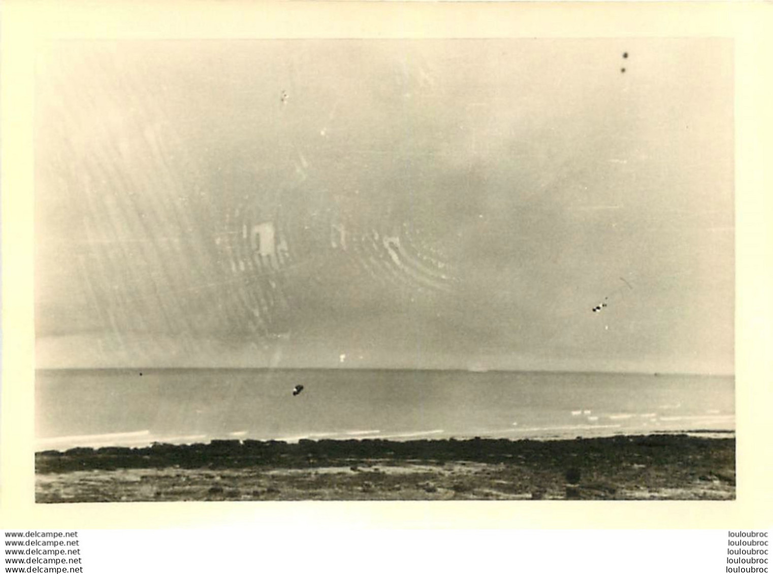 PHOTO ORIGINALE ALLEMANDE  RAID DE DIEPPE OPERATION JUBILEE 19/08/1942 PLAGE DE PUYS G1 - Krieg, Militär