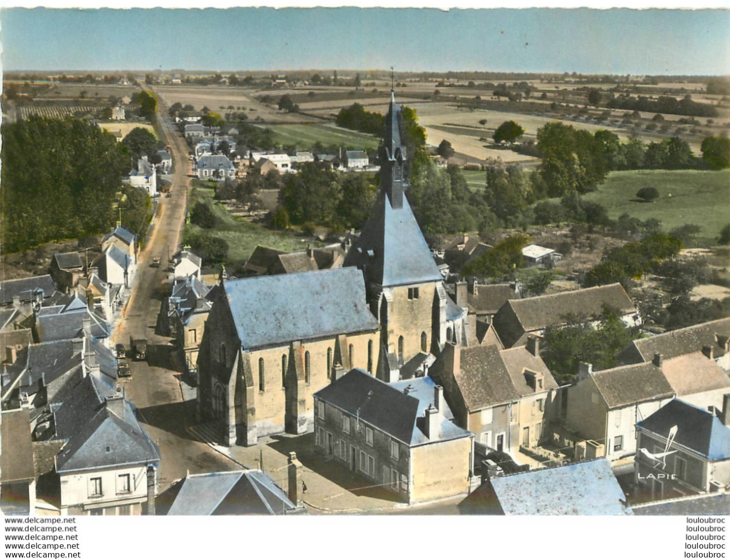 NOUANS LES FONTAINES VUE AERIENNE - Sonstige & Ohne Zuordnung