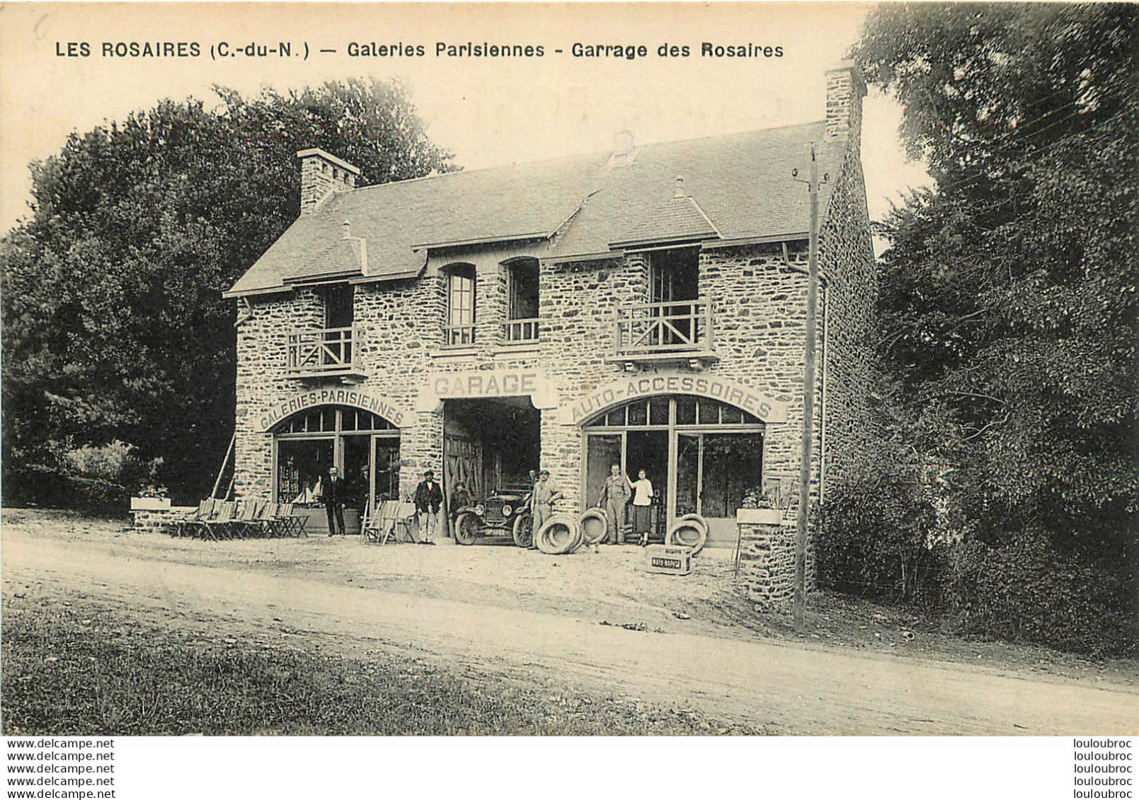 LES ROSAIRES GALERIES PARISIENNES GARAGE DES ROSAIRES MECANIQUE AUTO ACCESSOIRES - Andere & Zonder Classificatie