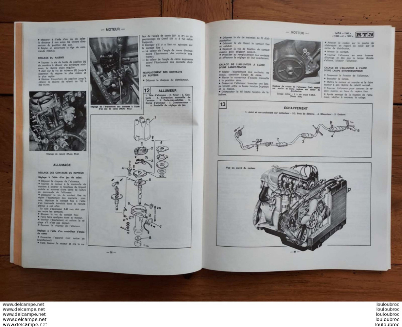 REVUE TECHNIQUE AUTOMOBILE LADA 1986 PARFAIT ETAT 78 PAGES - Voitures