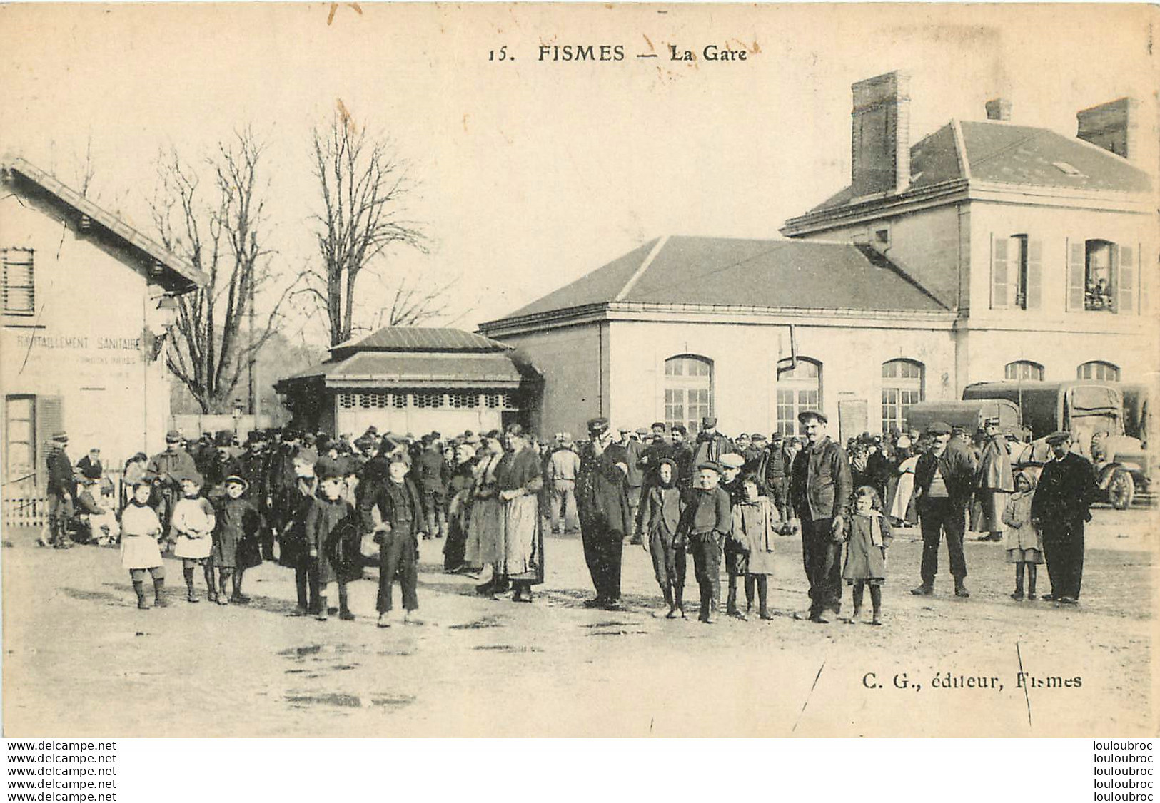 FISMES LA GARE - Fismes