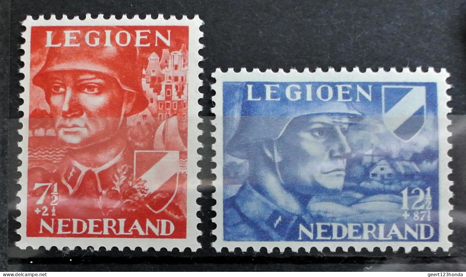 NIEDERLANDE 1942 " LEGION" Michelnr 402/403 Sehr Schon Postfrisch € 8,00 - Neufs