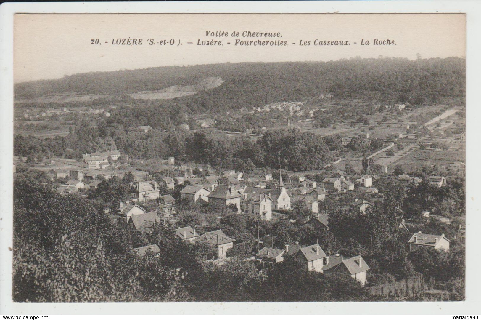 PALAISEAU - ESSONNE - LOZERE - FOURCHEROLLES - LES CASSEAUX - LA ROCHE - Palaiseau