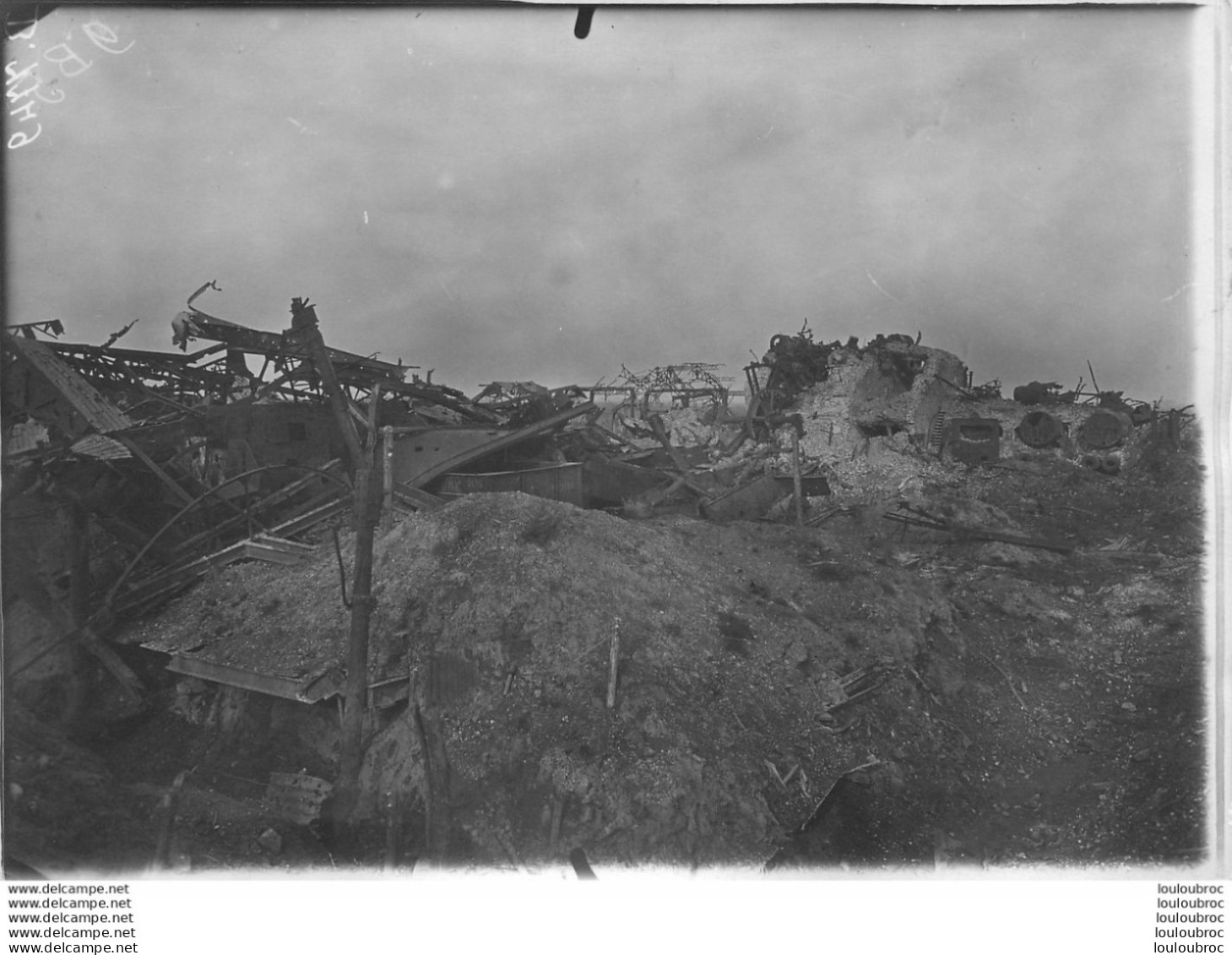 RUINES CARRIERE OU AUTRE PEUT ETRE NORD DE LA FRANCE  PREMIERE GUERRE PHOTO ORIGINALE 18 X 13 CM - Guerre, Militaire