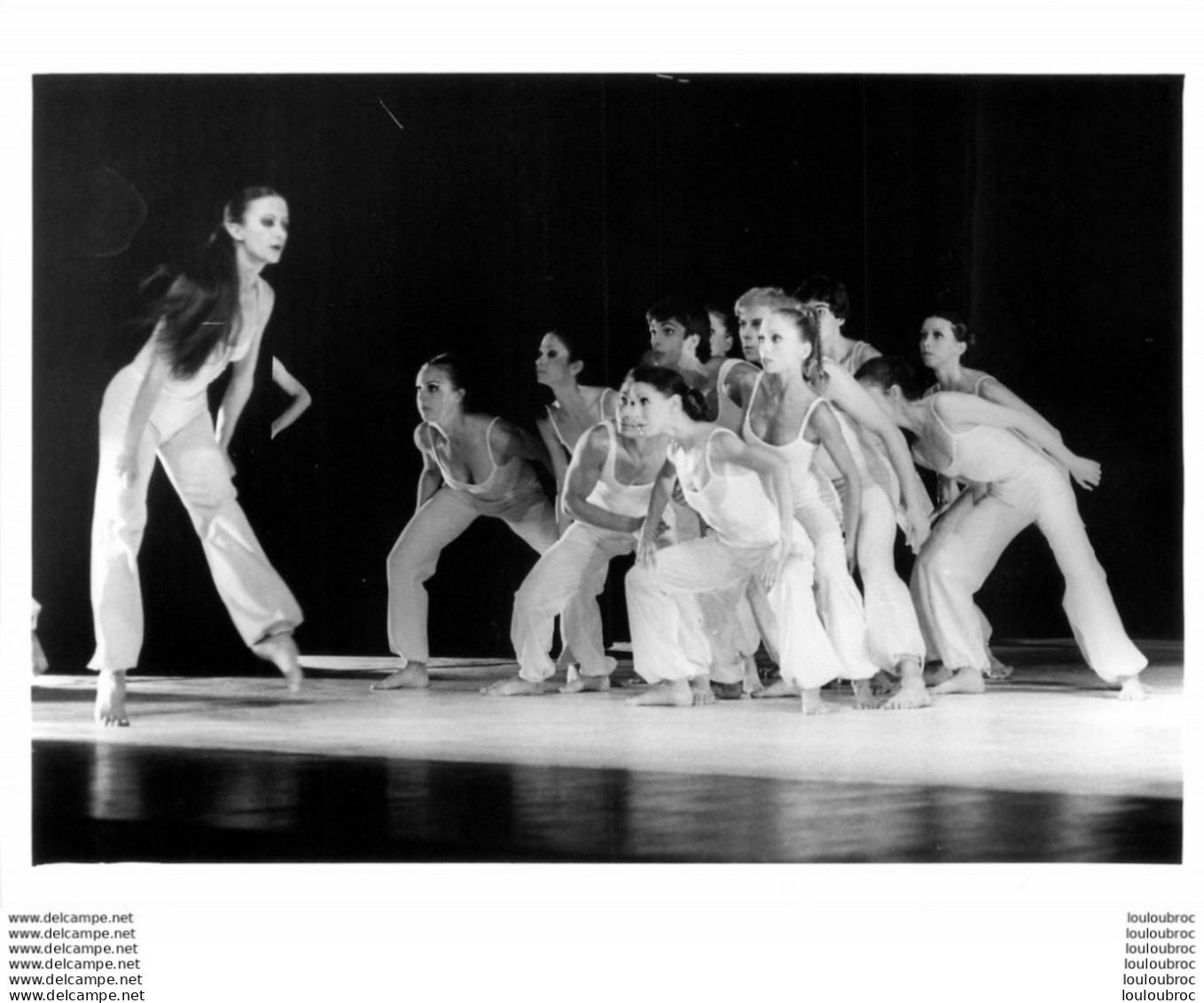 DANSE CLASSIQUE FESTIVAL D'AVIGNON 1980 GIGI G. CACIULEANU  PHOTO ORIGINALE 20 X 15 CM D1 - Autres & Non Classés