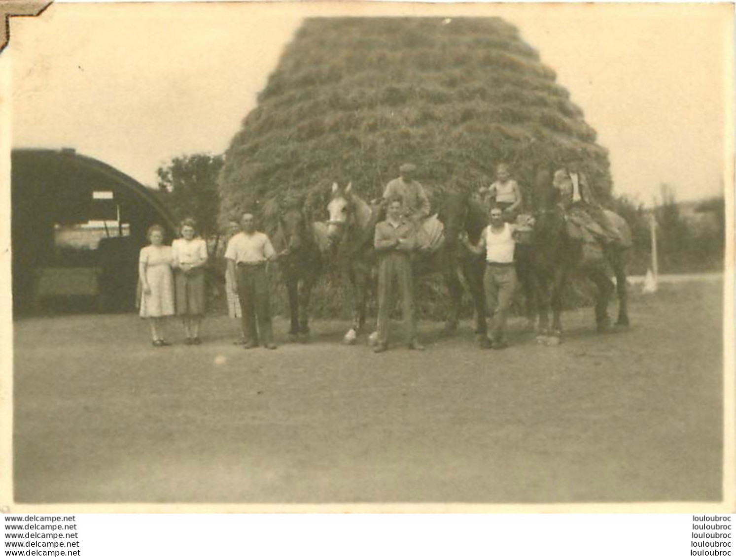 FACHES THUSMENIL NORD MOISSON 1944 PHOTO ORIGINALE 9 X 6 CM   REF 1 - Places