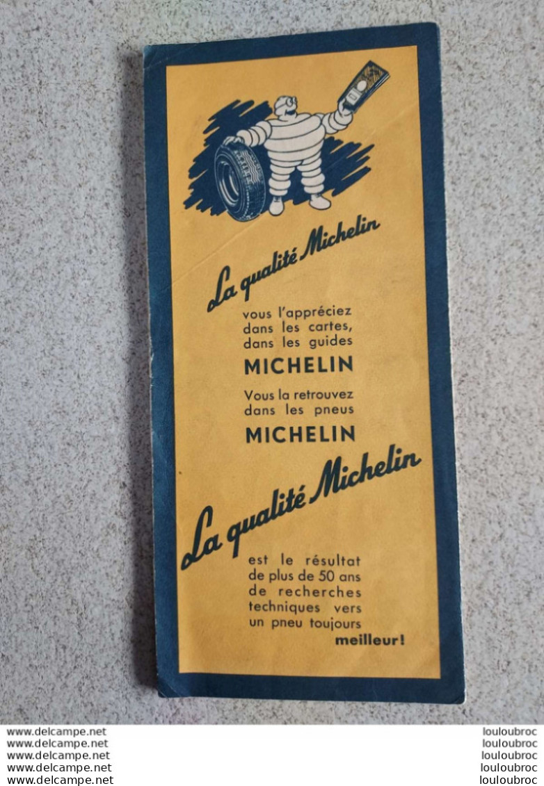 CARTE MICHELIN PARIS REIMS 1951 - Cartes Routières