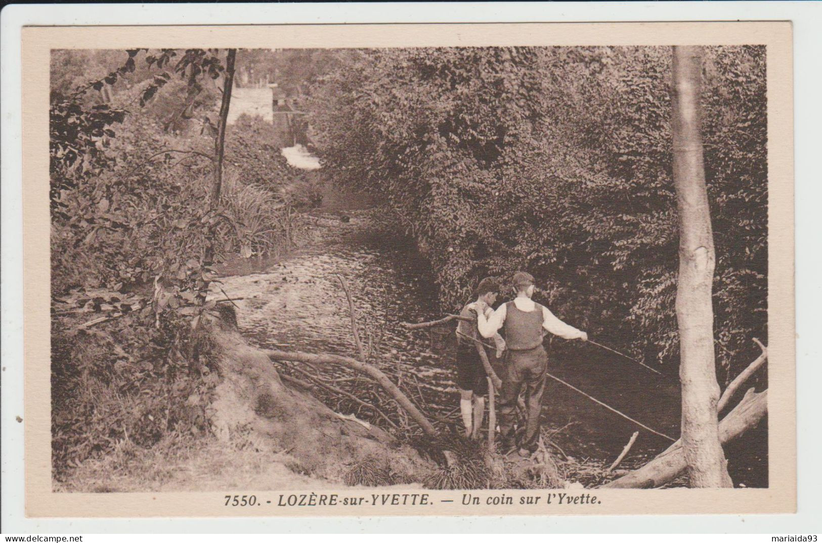 PALAISEAU - ESSONNE - LOZERE - UN COIN SUR L'YVETTE - Palaiseau