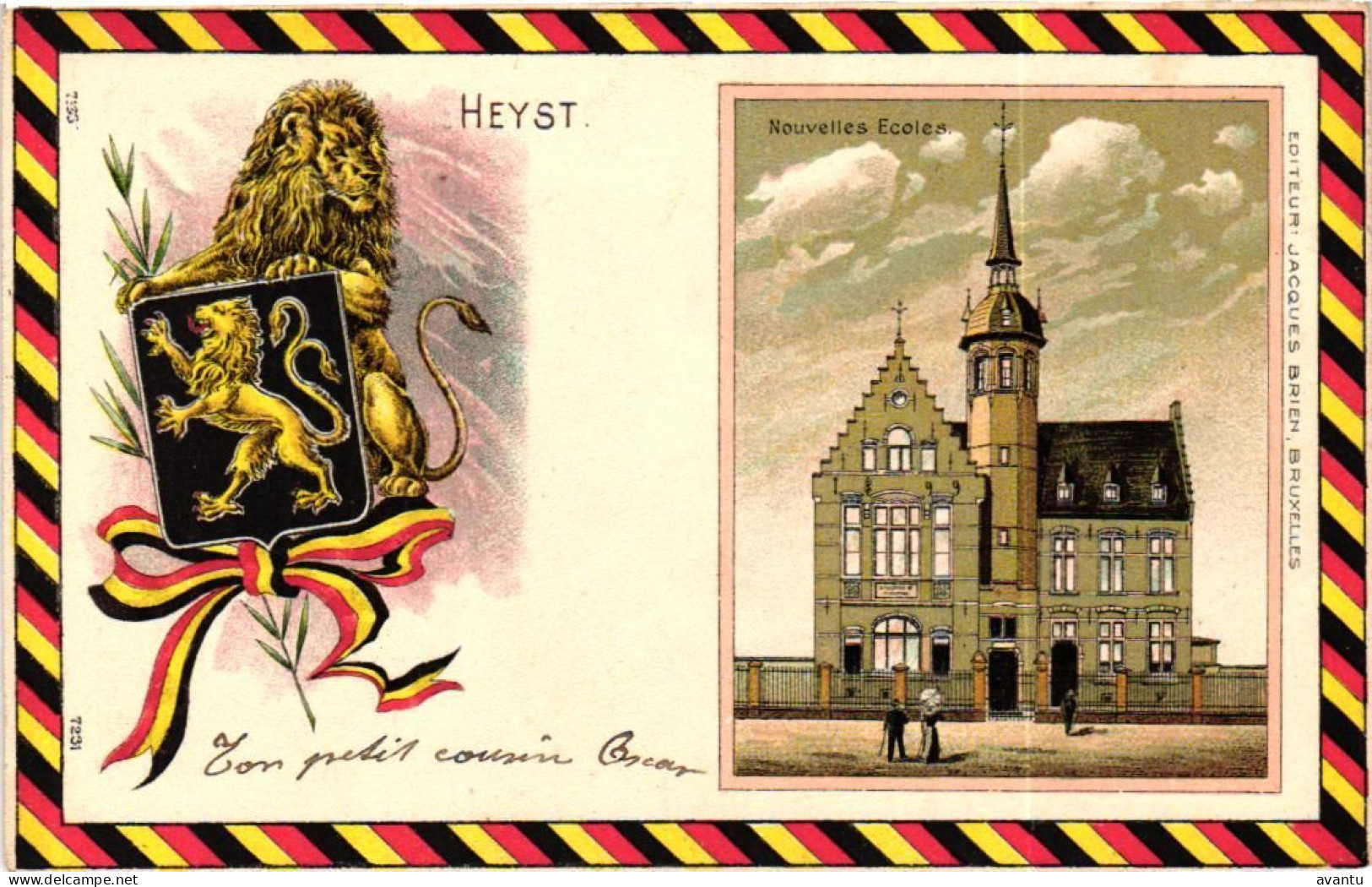 HEIST / NIEUWE SCHOOL  1905 - Heist