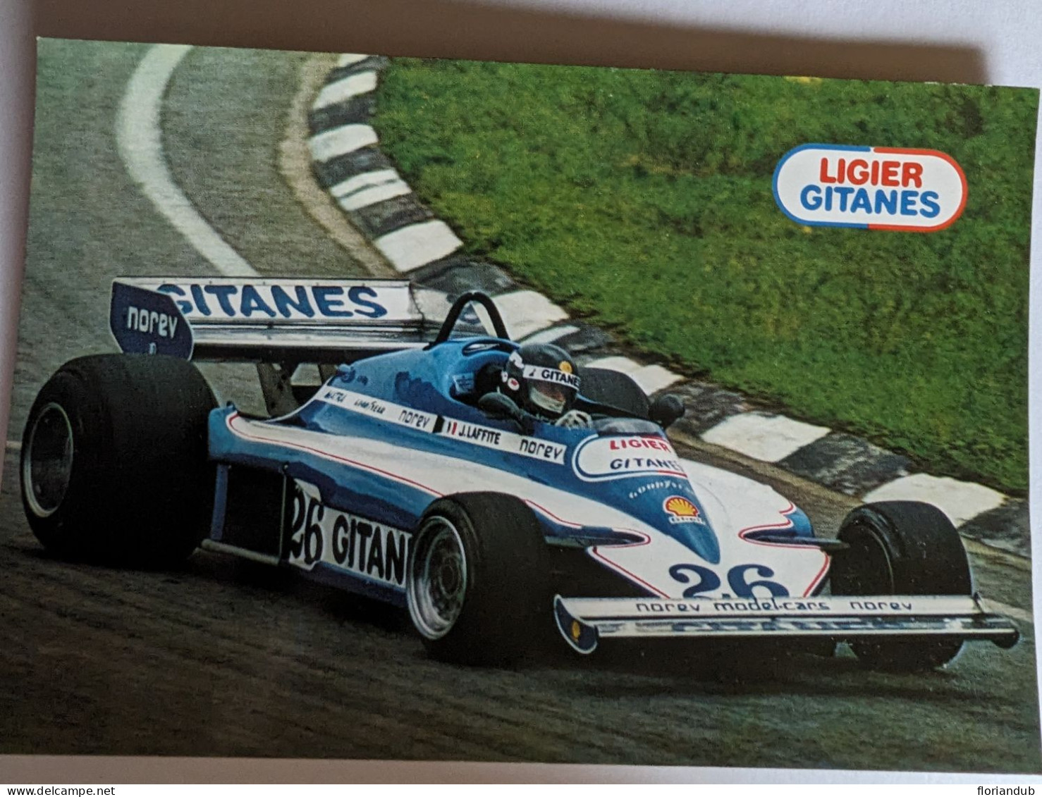CP -  Formule 1 Jacques Laffitte Ligier Gitanes JS7 - Grand Prix / F1